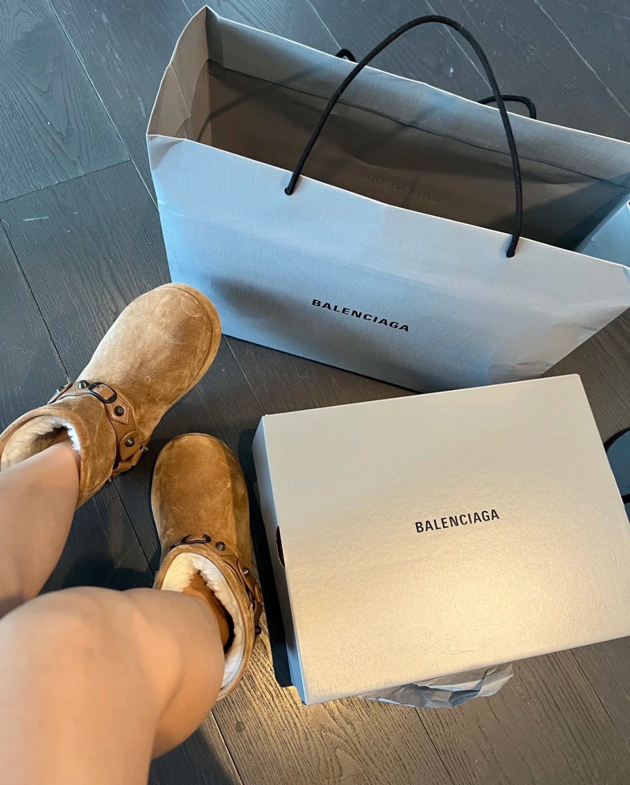 NO:593053,Upper foot picture, snow boots, boots19860909上脚图,雪地靴,boots,Women's Shoes