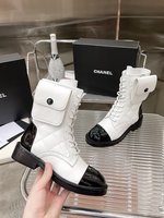 Perfect Quality
 Chanel Top
 Martin Boots Calfskin Cowhide Sheepskin Fall/Winter Collection