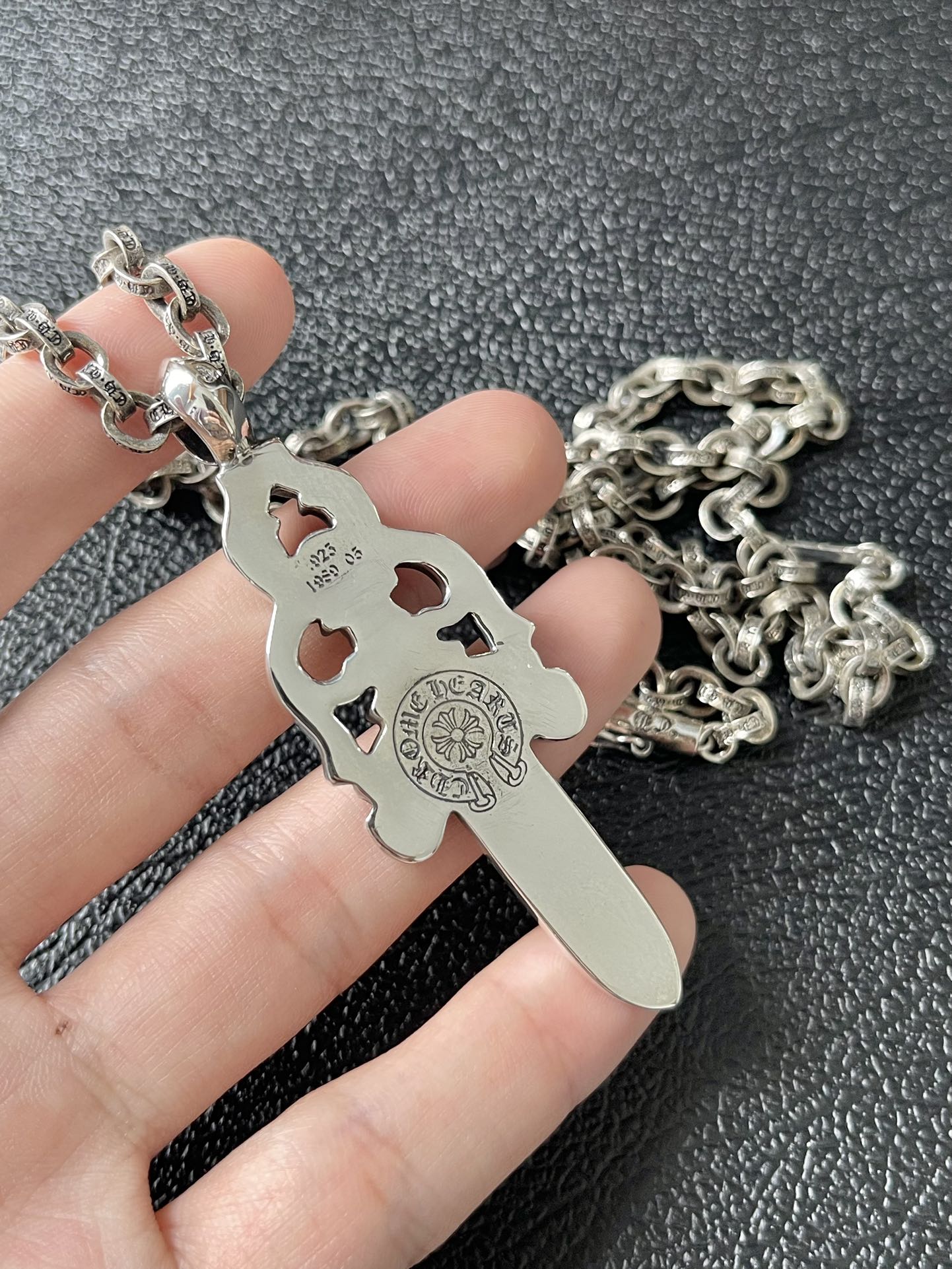 Chrome Hearts 克罗心 大号宝剑项链