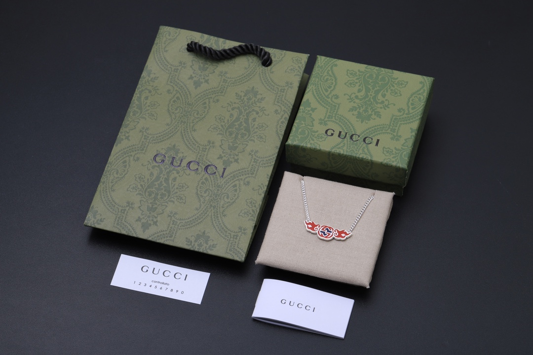 Gucci Joalheria Colares & Pendents Alta qualidade perfeita