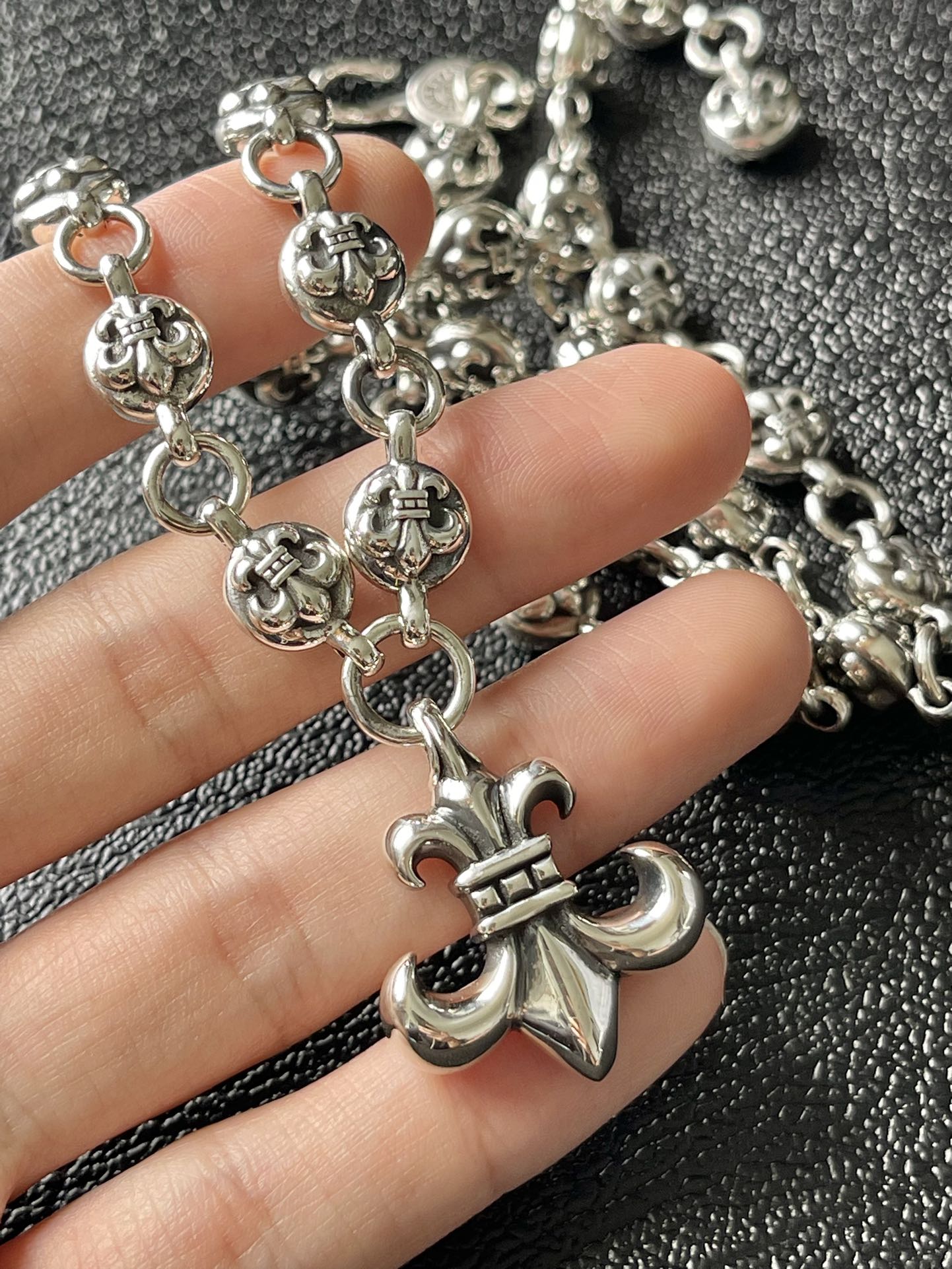 Chrome Hearts 克罗心 金智秀 同款项链