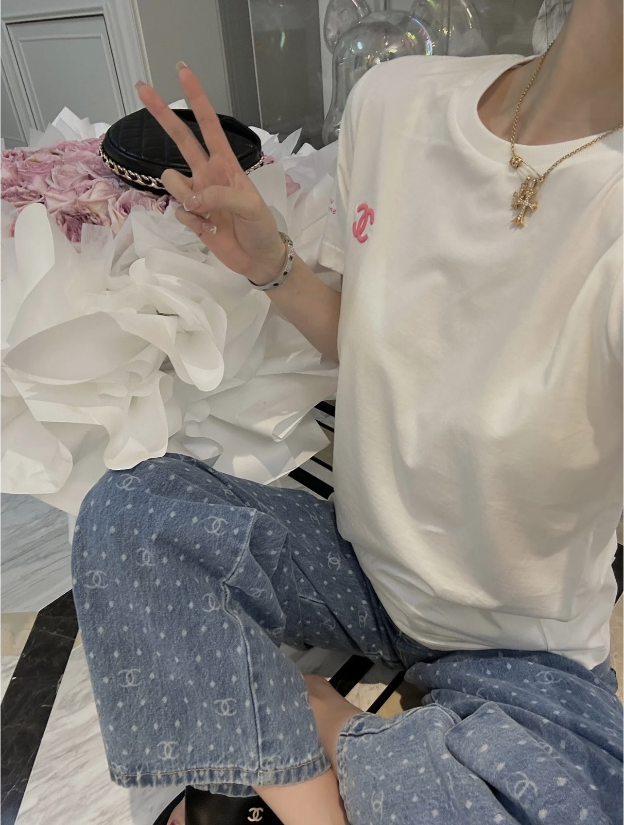 Chrome Hearts 𝐡𝐞𝐚𝐫𝐭𝐬 克罗心