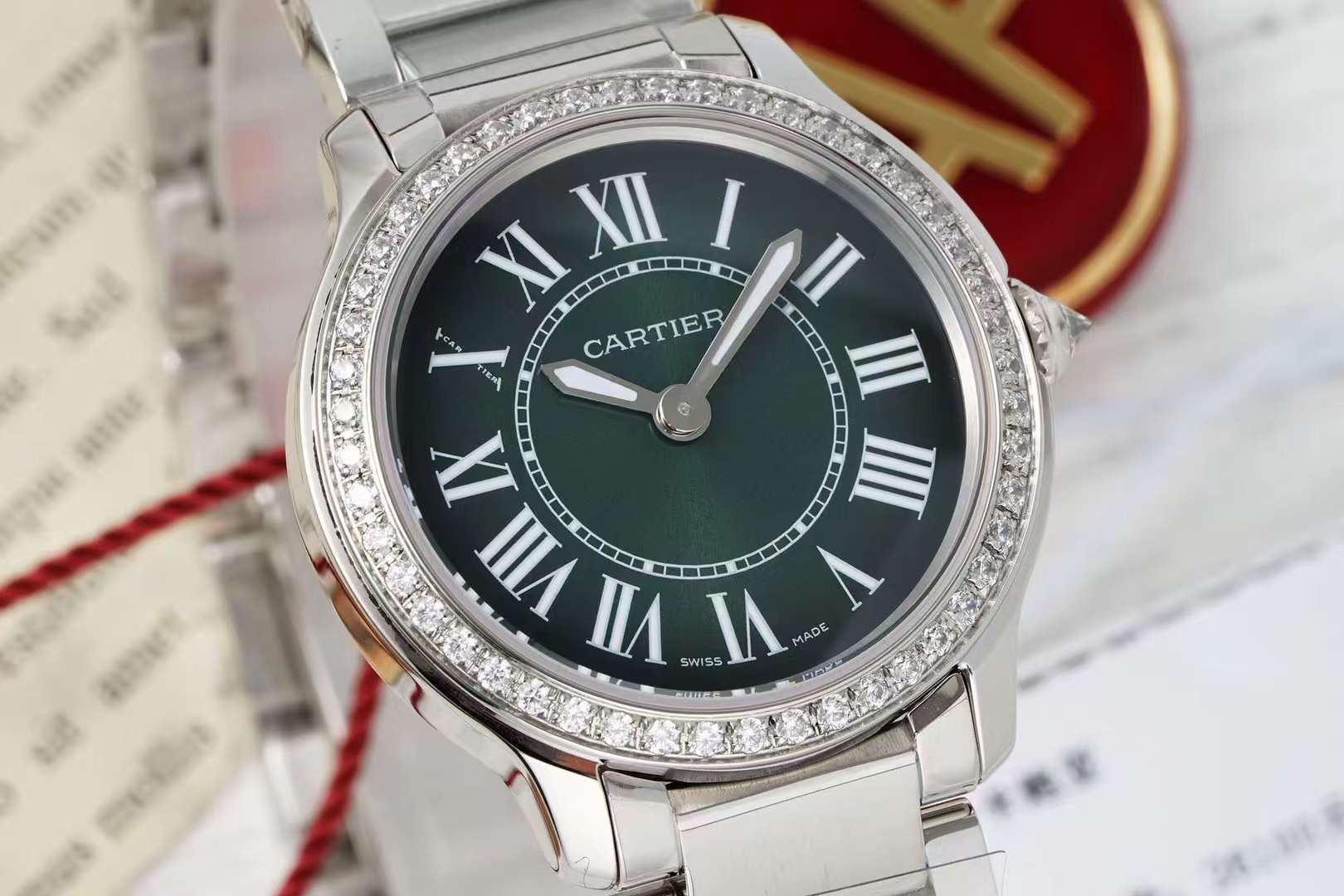 NO:156963,AF new product-Cartier London 29MM, cartier19860909AF新品-卡地亚小伦敦29MM,,cartier,Watch
