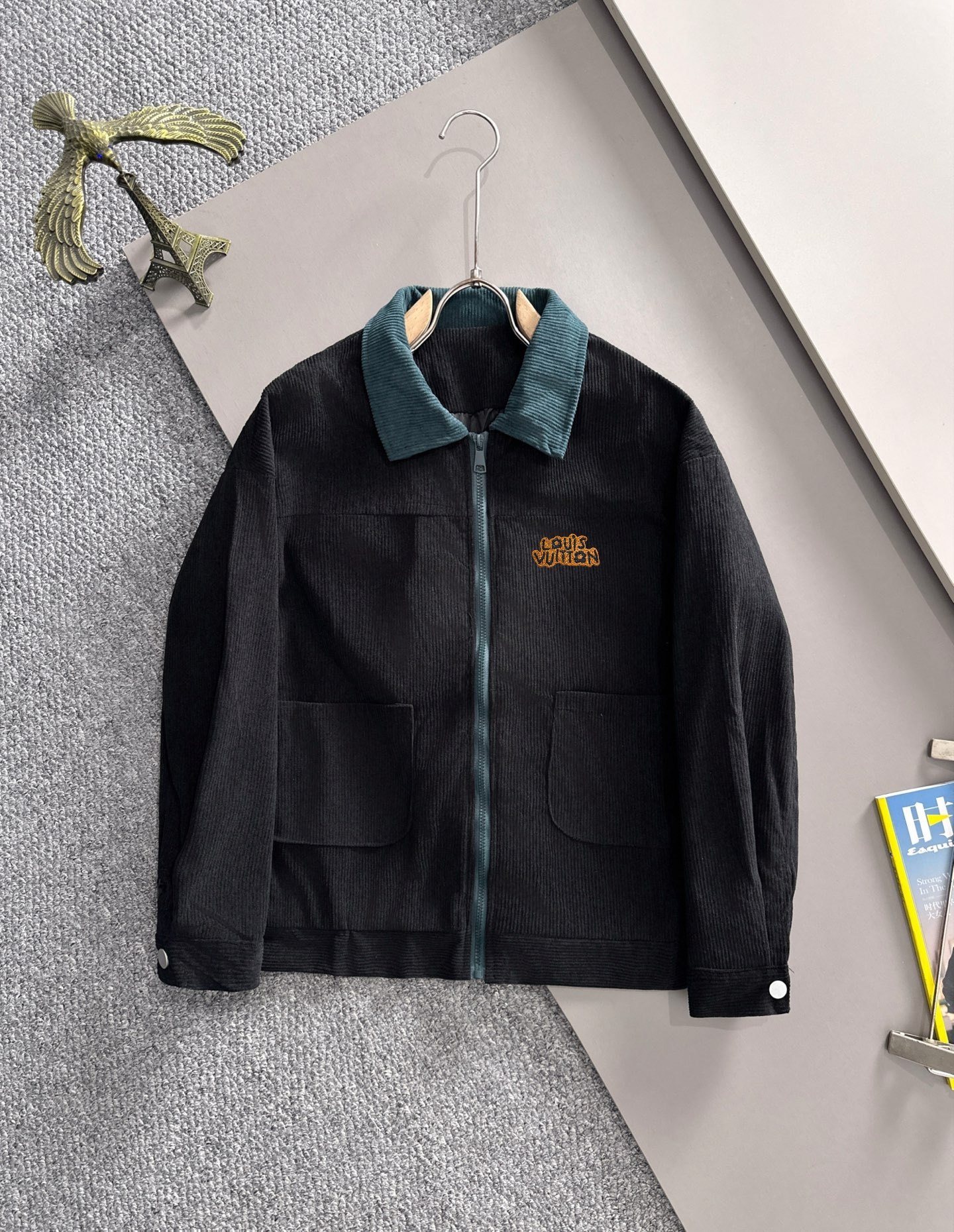 P230 LV2025 última chaqueta cortavientos con cremallera de otoño. Completo con tres estándares, tejido de nailon teñido…