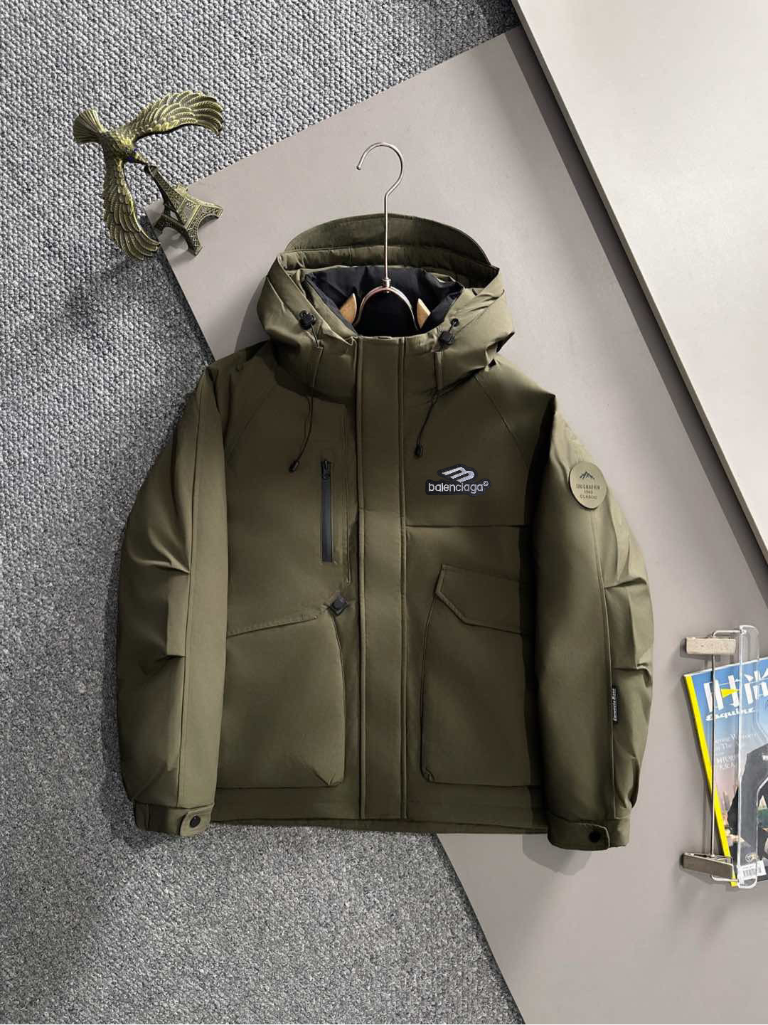 P480 Balenciaga 🔥🔥 alta personalización 2025 invierno último modelo de chaqueta de plumas, ¡el mismo que el sitio web…