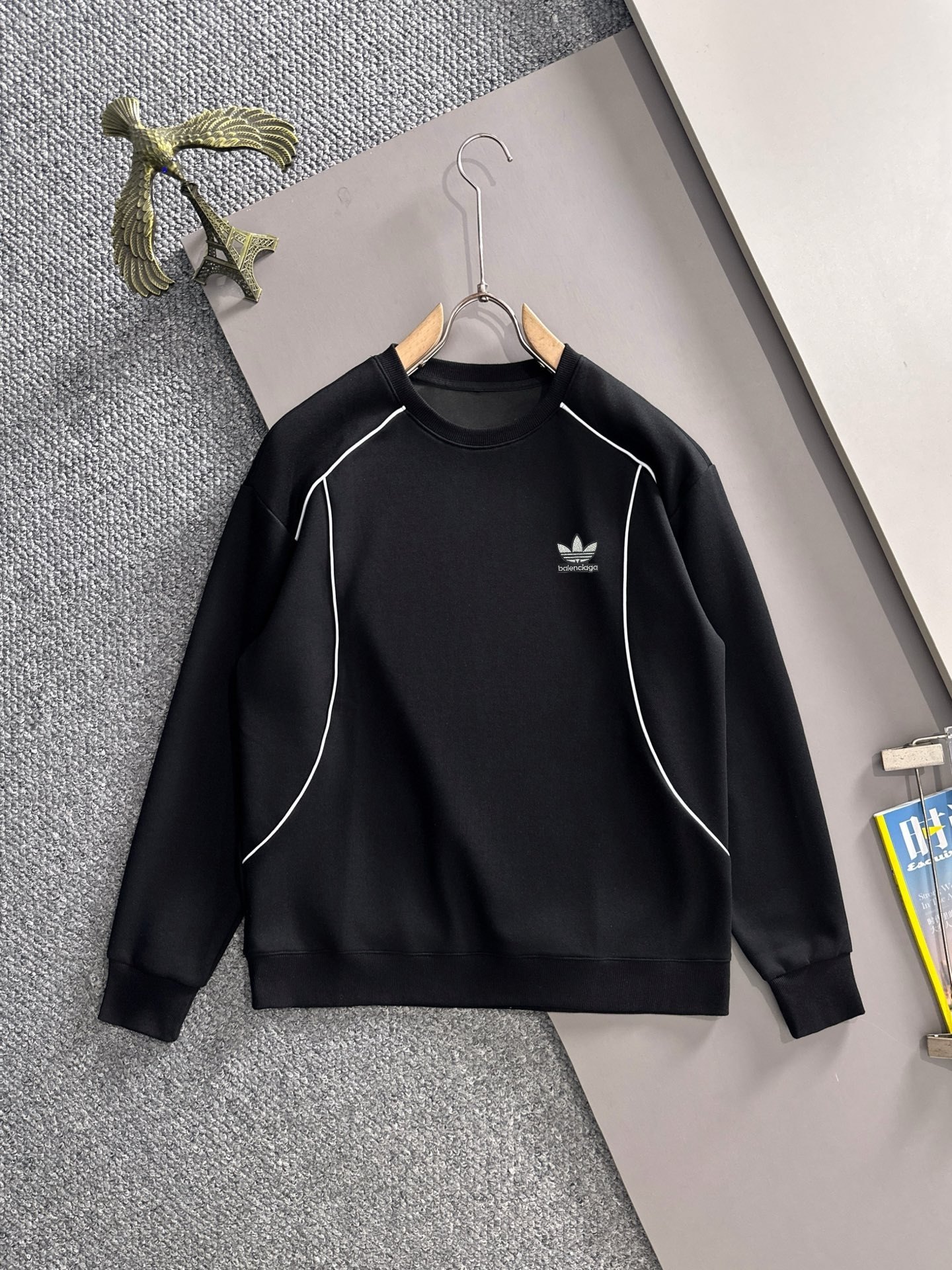P180 Sudadera de cuello redondo de manga larga de la colección de otoño-invierno 25ss, lanzamiento exclusivo de París, …