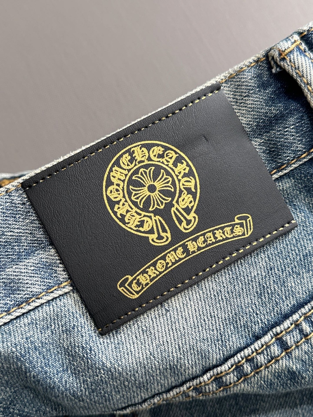 Chrome Hearts 克罗心2026春夏新品牛仔裤牛仔短裤 采用进口客供日本Denim平纹棉质牛仔面料梭织生产