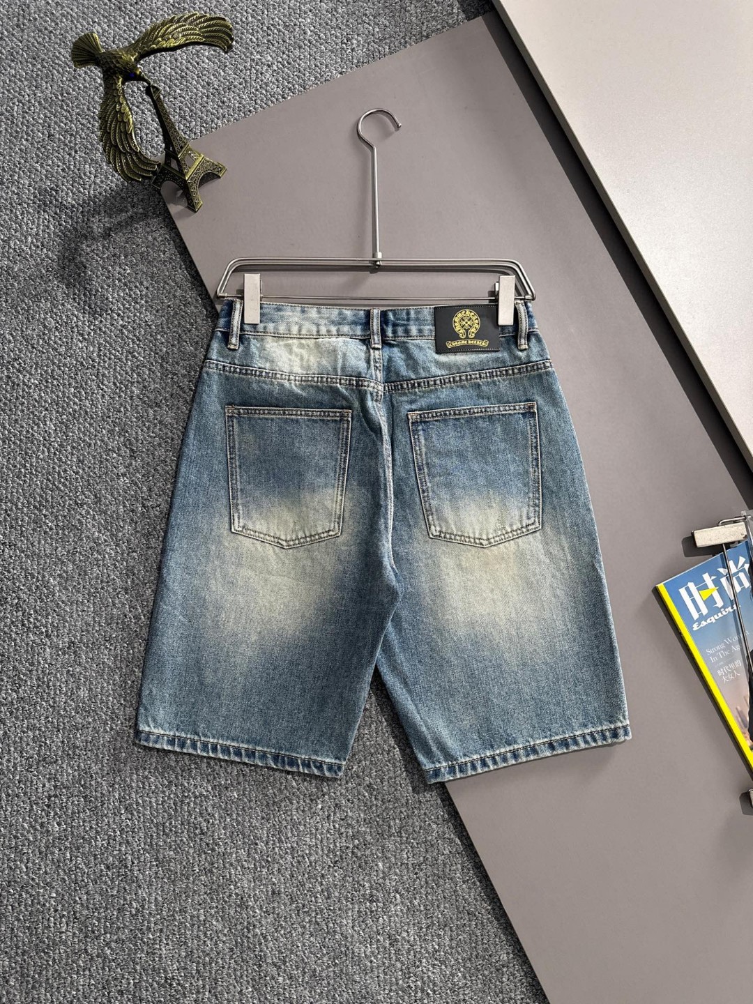 Chrome Hearts 克罗心2026春夏新品牛仔裤牛仔短裤 采用进口客供日本Denim平纹棉质牛仔面料梭织生产