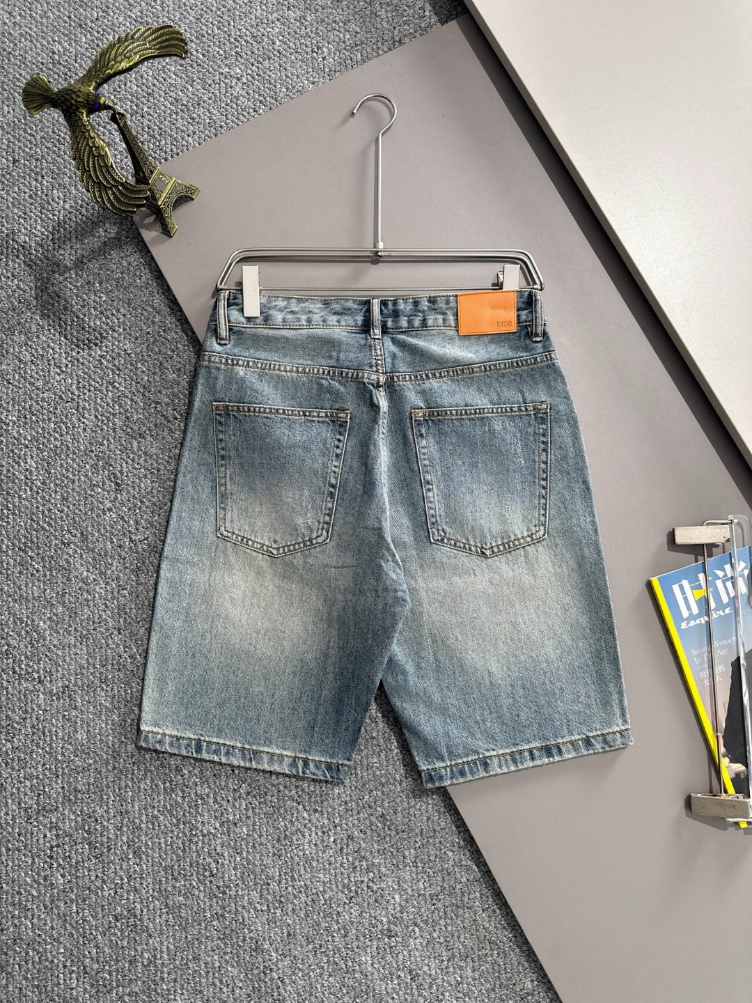 Dior 迪奥2026春夏新品牛仔裤牛仔短裤 采用进口客供日本Denim平纹棉质牛仔面料梭织生产