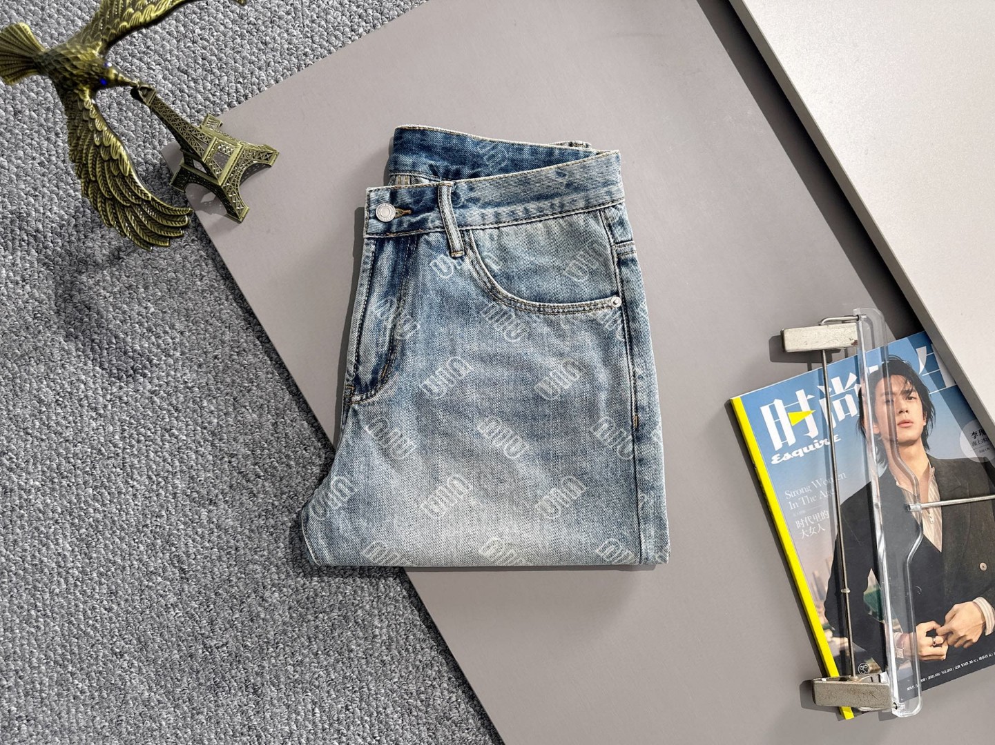 Dior mumu2026春夏新品牛仔裤牛仔短裤 采用进口客供日本Denim平纹棉质牛仔面料梭织生产