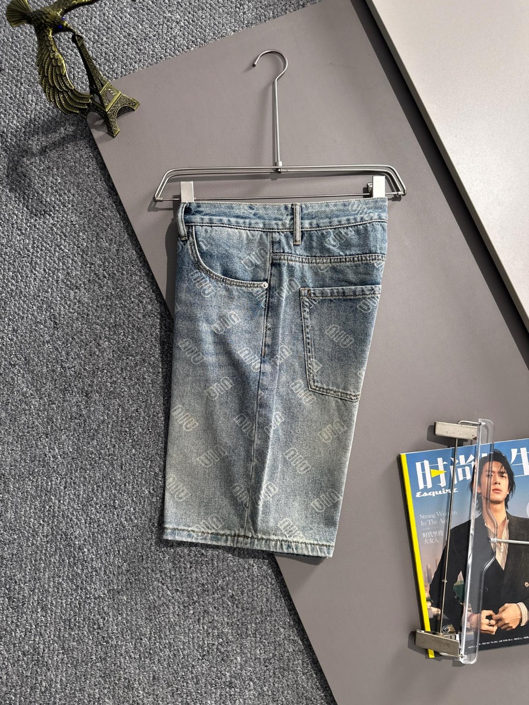 Dior mumu2026春夏新品牛仔裤牛仔短裤 采用进口客供日本Denim平纹棉质牛仔面料梭织生产