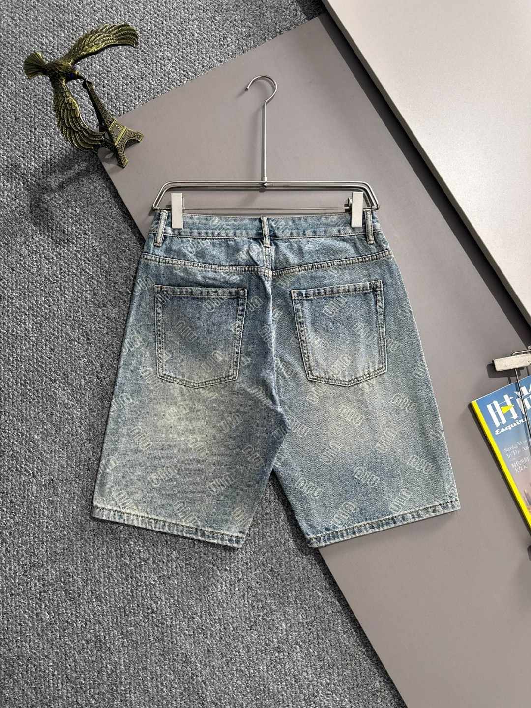 Dior mumu2026春夏新品牛仔裤牛仔短裤 采用进口客供日本Denim平纹棉质牛仔面料梭织生产