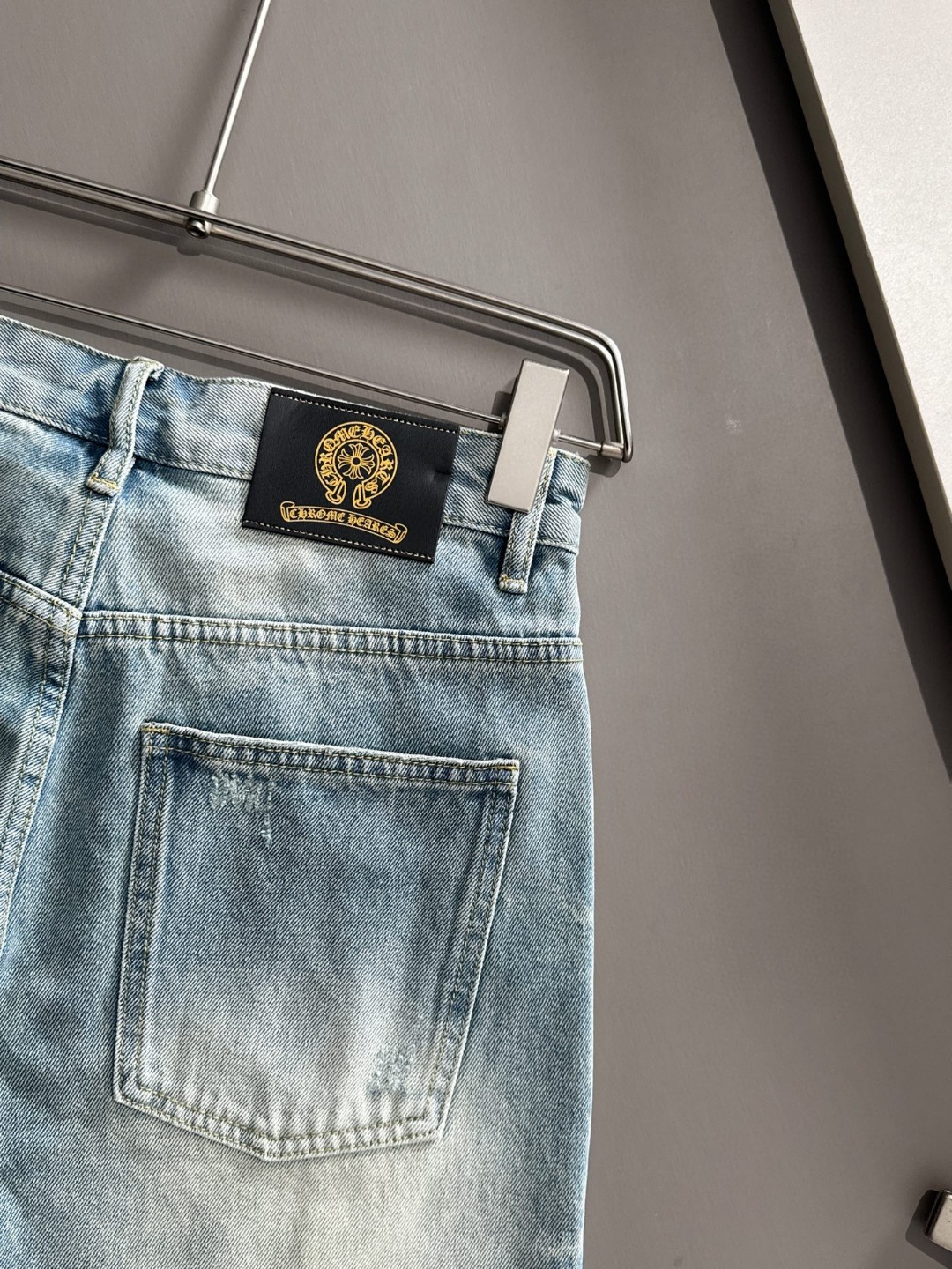Chrome Hearts 克罗心2026春夏新品牛仔裤牛仔短裤 采用进口客供日本Denim平纹棉质牛仔面料梭织生产