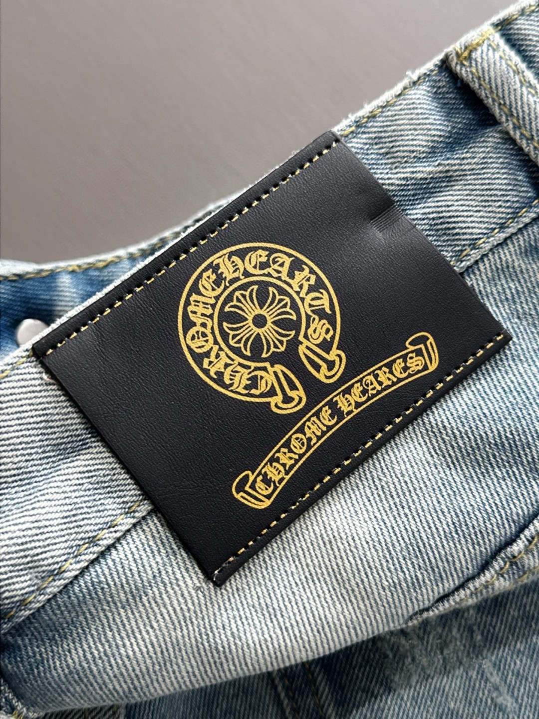 Chrome Hearts 克罗心2026春夏新品牛仔裤牛仔短裤 采用进口客供日本Denim平纹棉质牛仔面料梭织生产