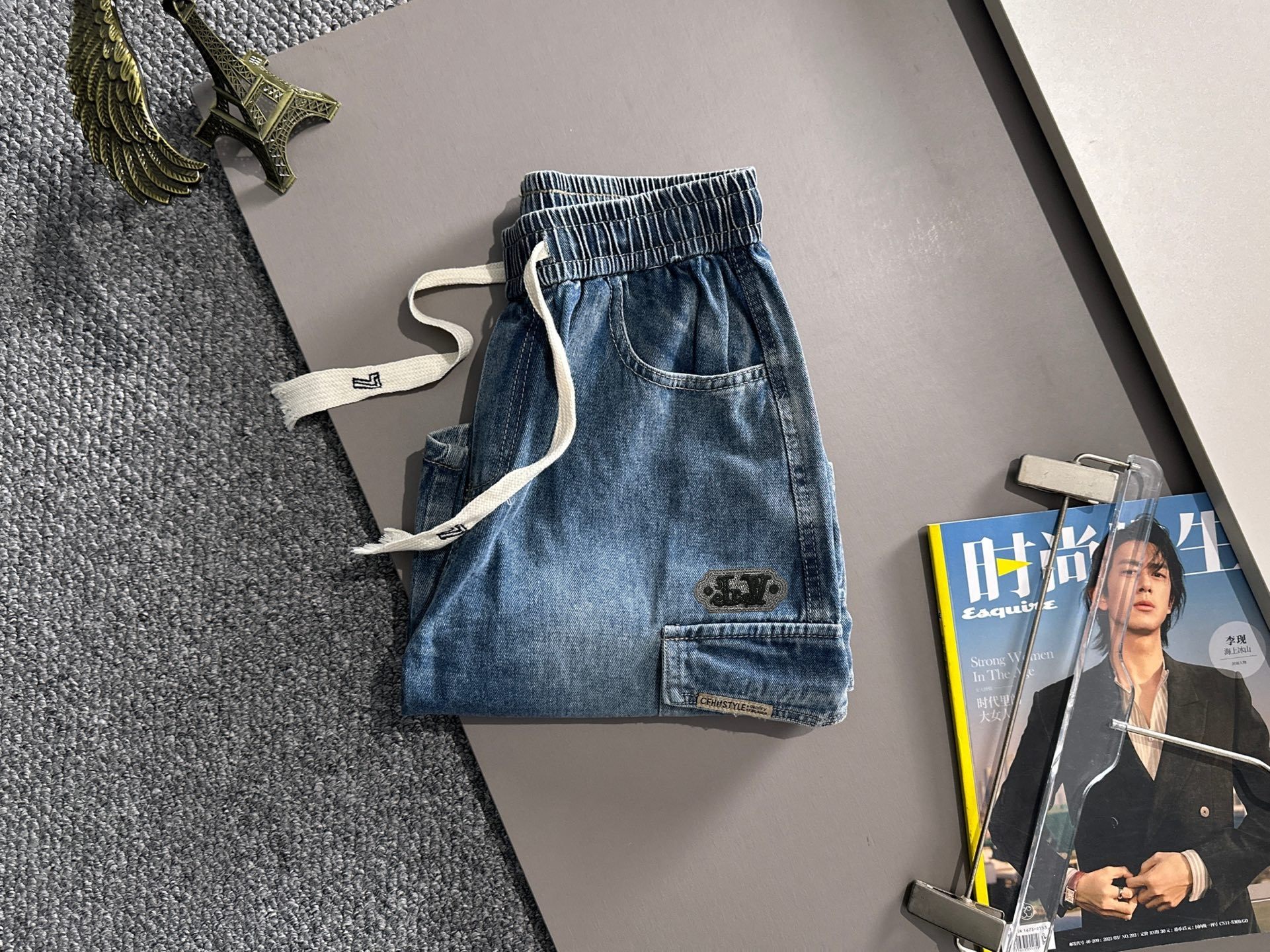 Louis Vuitton LV2026春夏季新品牛仔裤牛仔短裤 采用进口客供日本Denim平纹棉质牛仔面料梭织生产