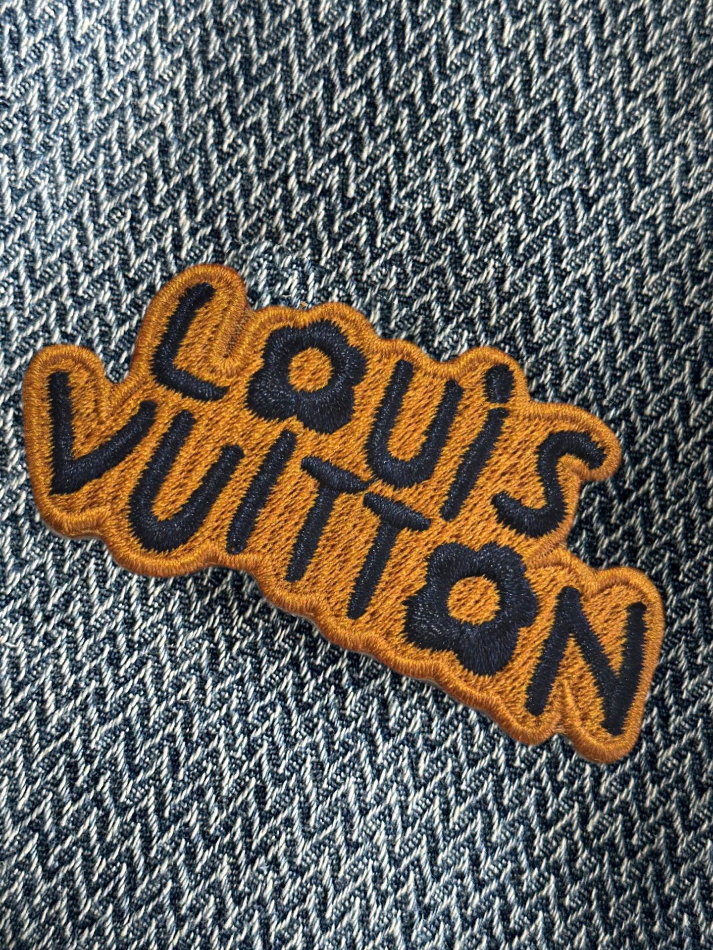 Louis Vuitton LV2026春夏新品牛仔裤牛仔短裤 采用进口客供日本Denim平纹棉质牛仔面料梭织生产