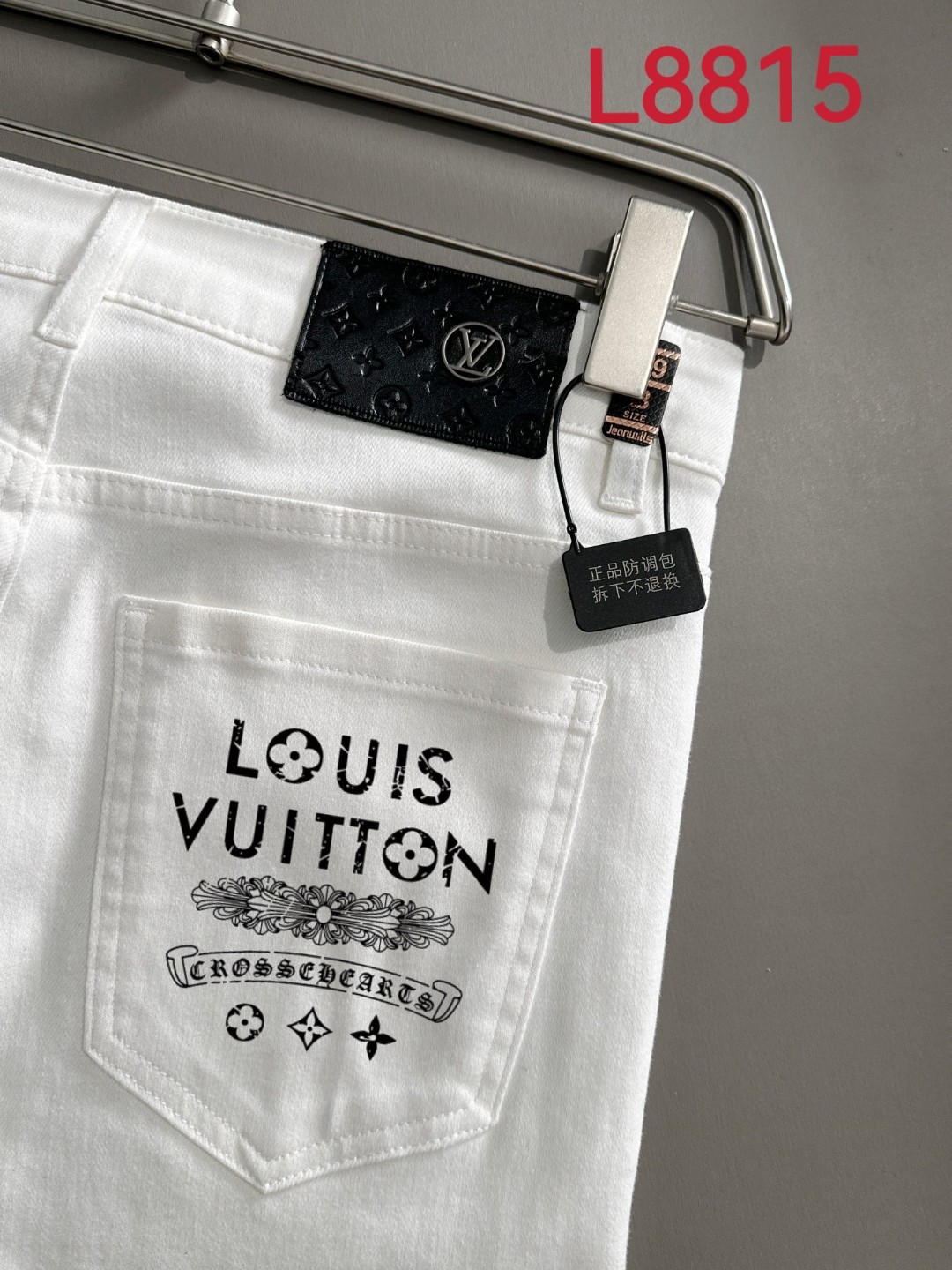 Louis Vuitton LV2025四季款修身牛仔裤长裤 采用进口客供日本Denim平纹棉质牛仔面料梭织生产