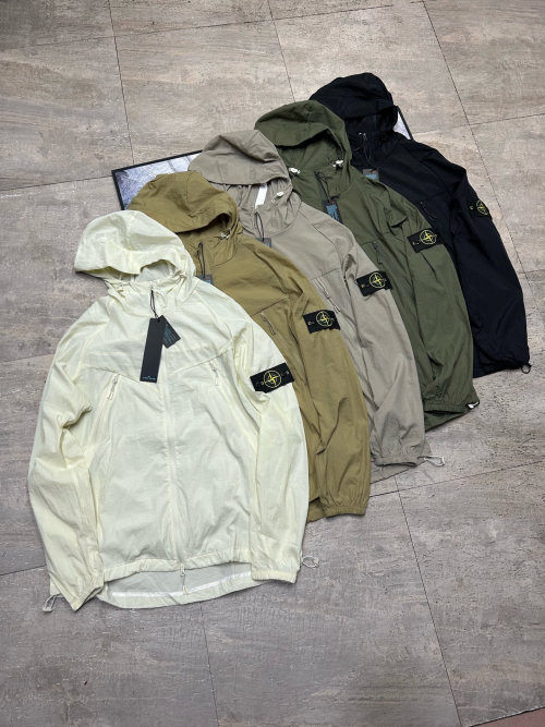 Stone Island Lightweight Outdoor UV Protection Windbreaker Jacket Unisex 1 Stone Island Lightweight Outdoor UV Protection Windbreaker Jacket Unisex