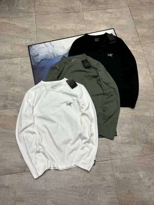 Arc'teryx Men's Early Autumn Cotton Long-Sleeve T-Shirt Undershirt 1 Arc'teryx Men's Early Autumn Cotton Long-Sleeve T-Shirt Undershirt