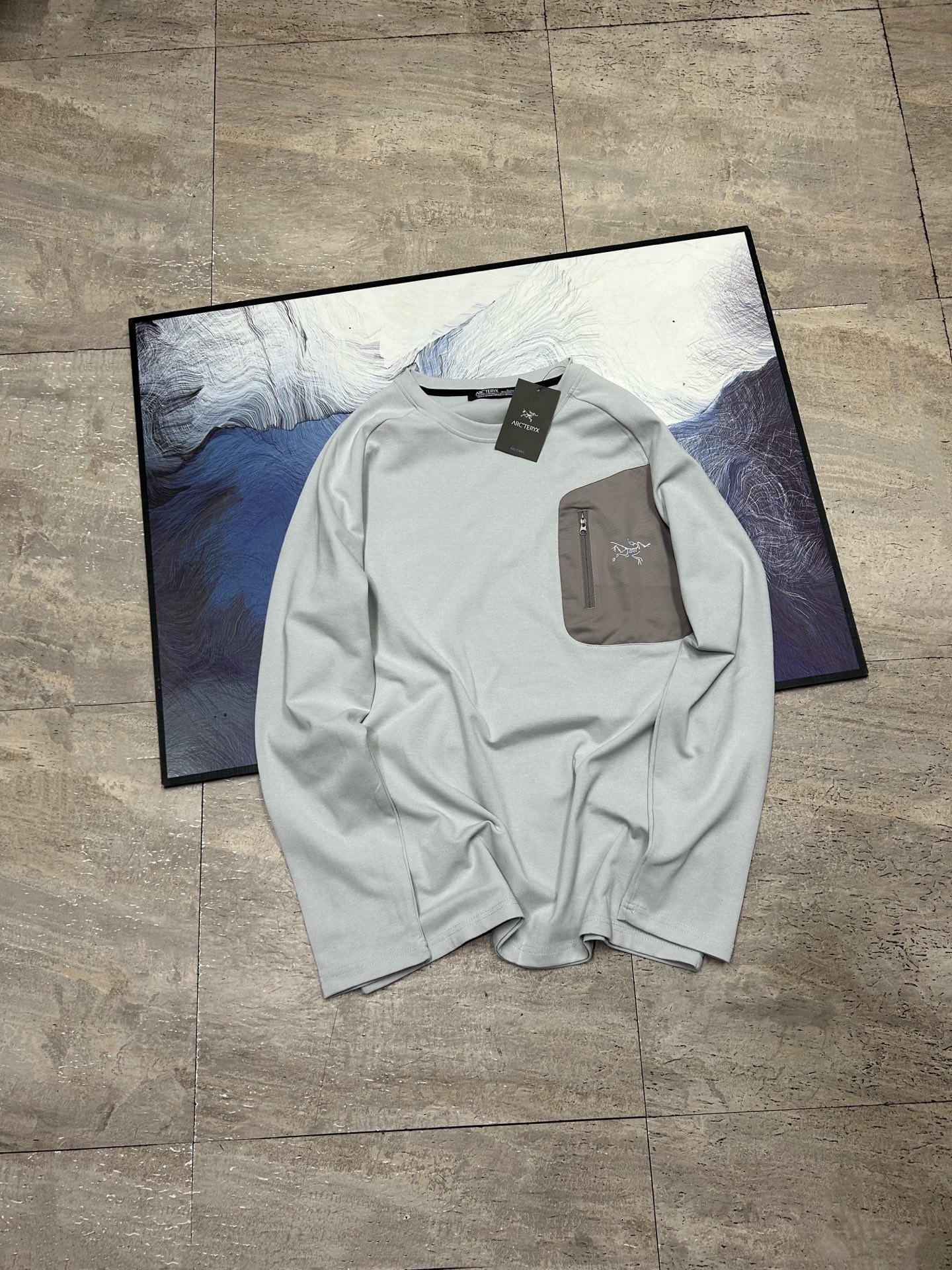 Arc'teryx Long Sleeve Athletic Shirt Moisture-Wicking Quick-Dry Top