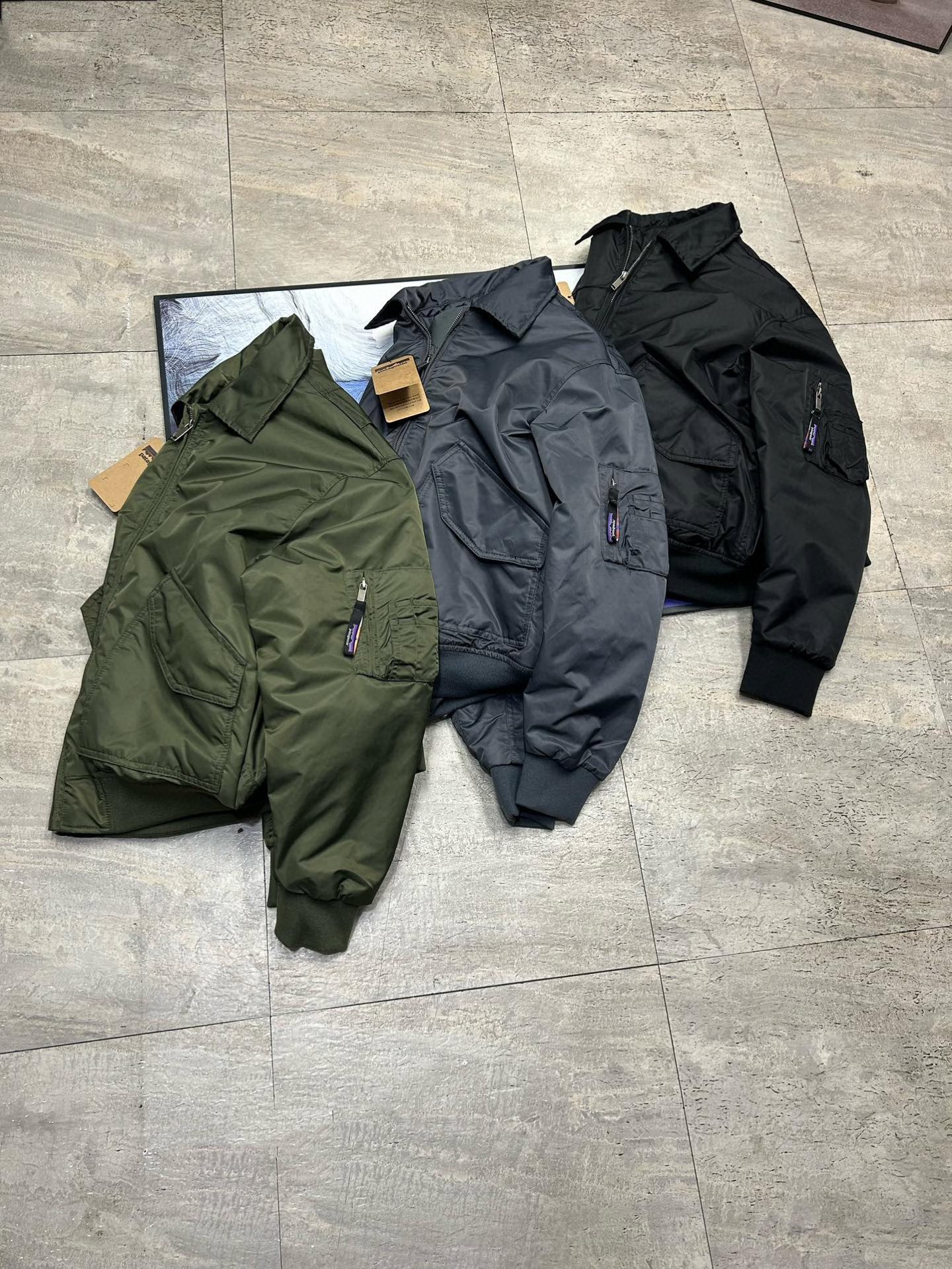 Patagonia American Pilot Baseball Uniform Cotton Jacket Loose Trend