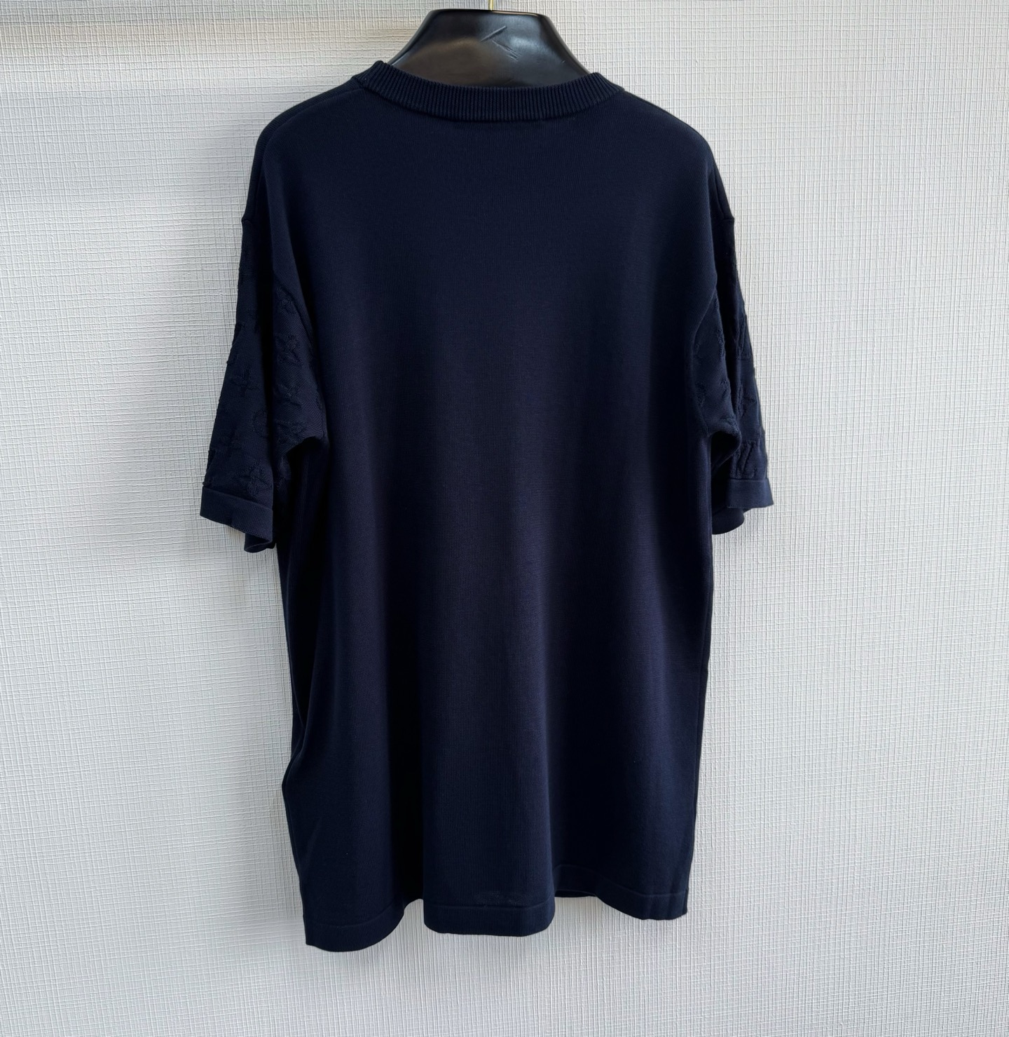 Louis Vuitton Men's Navy Crew Neck Short Sleeve T-Shirt Top Tee 3 i1746509032905 516 0 2