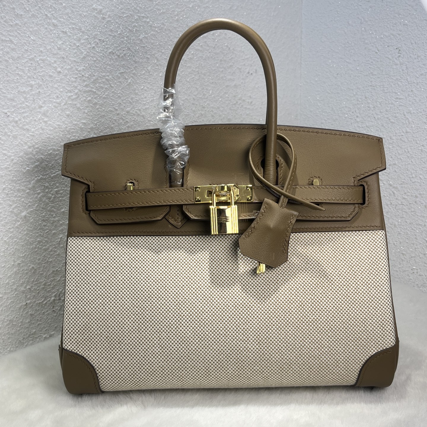 NO:699509,Birkin 25# Weimaraner Swift/Viking canvas, waxed thread semi-hand sewing, hand-made copper nails, all-steel hardware, gold buckle, in stock, Hermes, hermes, stuart weitzman, Hermes,19860909Birkin 25#威马犬 Swift/Viking帆布 蜡线半手缝 手打铜钉 全钢五金 金扣 现货,爱马仕,hermes,stuart weitzman,Hermes,,Bag