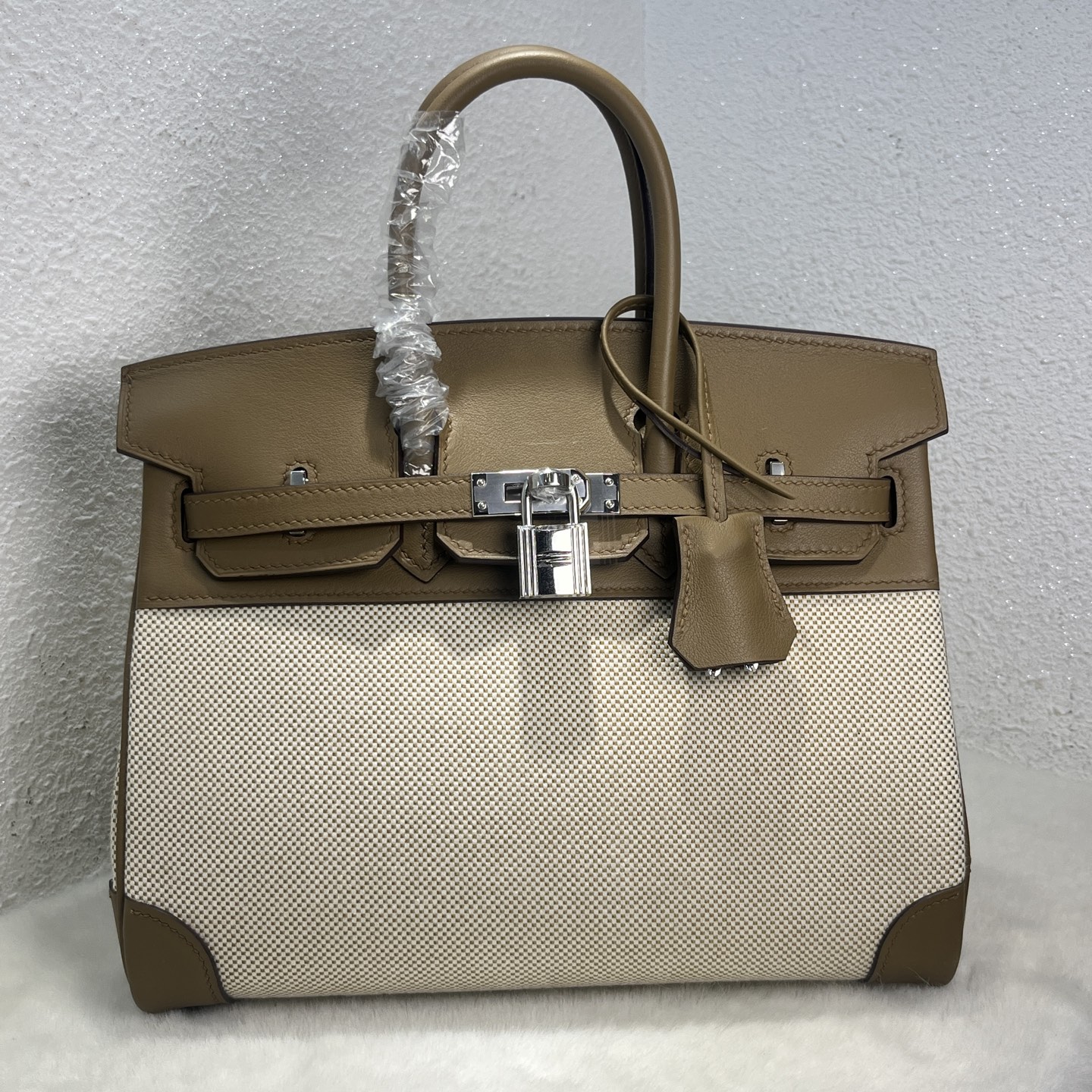 NO:699512,Birkin 25# Weimaraner Swift/Viking canvas, waxed thread semi-hand sewing, hand-made copper nails, all-steel hardware, silver buckle, in stock, Hermes, hermes, stuart weitzman, Hermes,19860909Birkin 25#威马犬 Swift/Viking帆布 蜡线半手缝 手打铜钉 全钢五金 银扣 现货,爱马仕,hermes,stuart weitzman,Hermes,,Bag