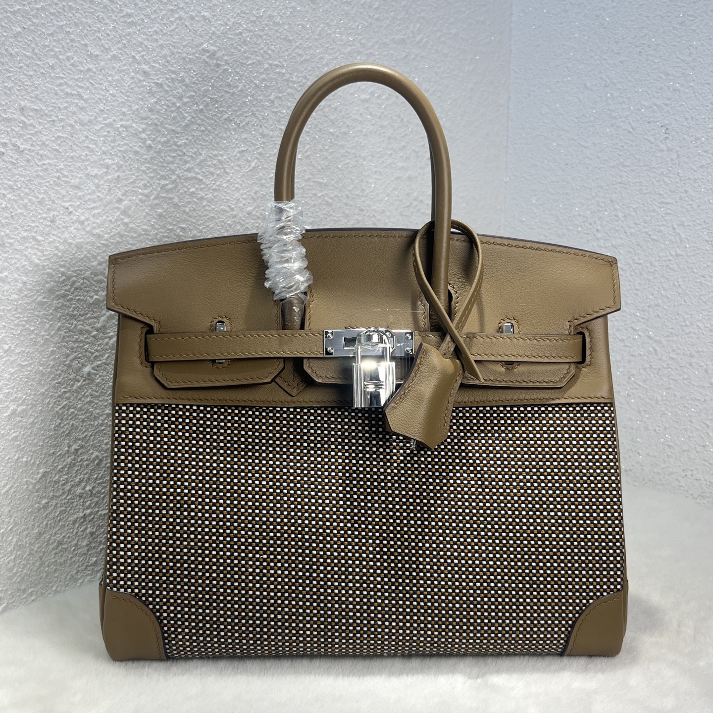 NO:699495,Birkin 25# Weimaraner waffle Swift/Viking canvas, waxed thread semi-hand sewing, hand-made copper nails, all-steel hardware, silver buckle, in stock, Hermes, hermes, stuart weitzman, Hermes,19860909Birkin 25#威马犬华夫格 Swift/Viking帆布 蜡线半手缝 手打铜钉 全钢五金 银扣 现货,爱马仕,hermes,stuart weitzman,Hermes,,Bag