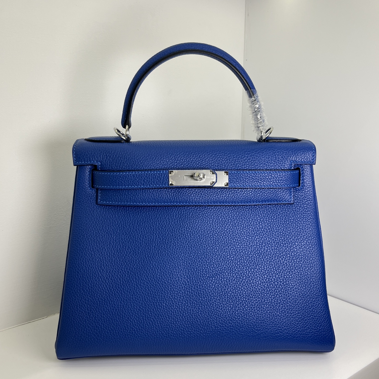NO:699652,Kelly Kelly 25/28cm original imported Togo leather [French blue] silver buckle counter synchronization handmade wax thread sewing pure steel hardware in stock, Hermes, Hermes,19860909Kelly 凯莉 25/28cm 原厂进口Togo皮【法国蓝】银扣 专柜同步 手工蜡线缝制 纯钢五金 现货,爱马仕,hermes,Hermes,,Bag