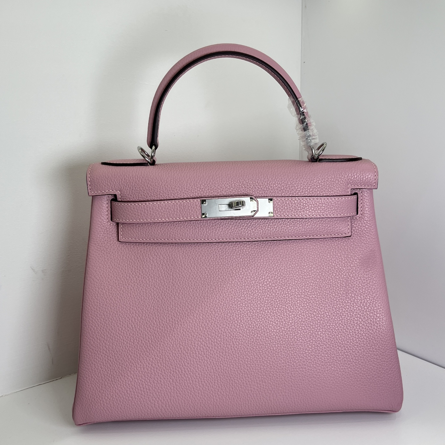 NO:699664,19860909Kelly 凯莉 25/28cm 原厂进口Togo皮【锦葵紫】银扣 专柜同步 手工蜡线缝制 纯钢五金 现货,爱马仕,hermes,Hermes,,Bag