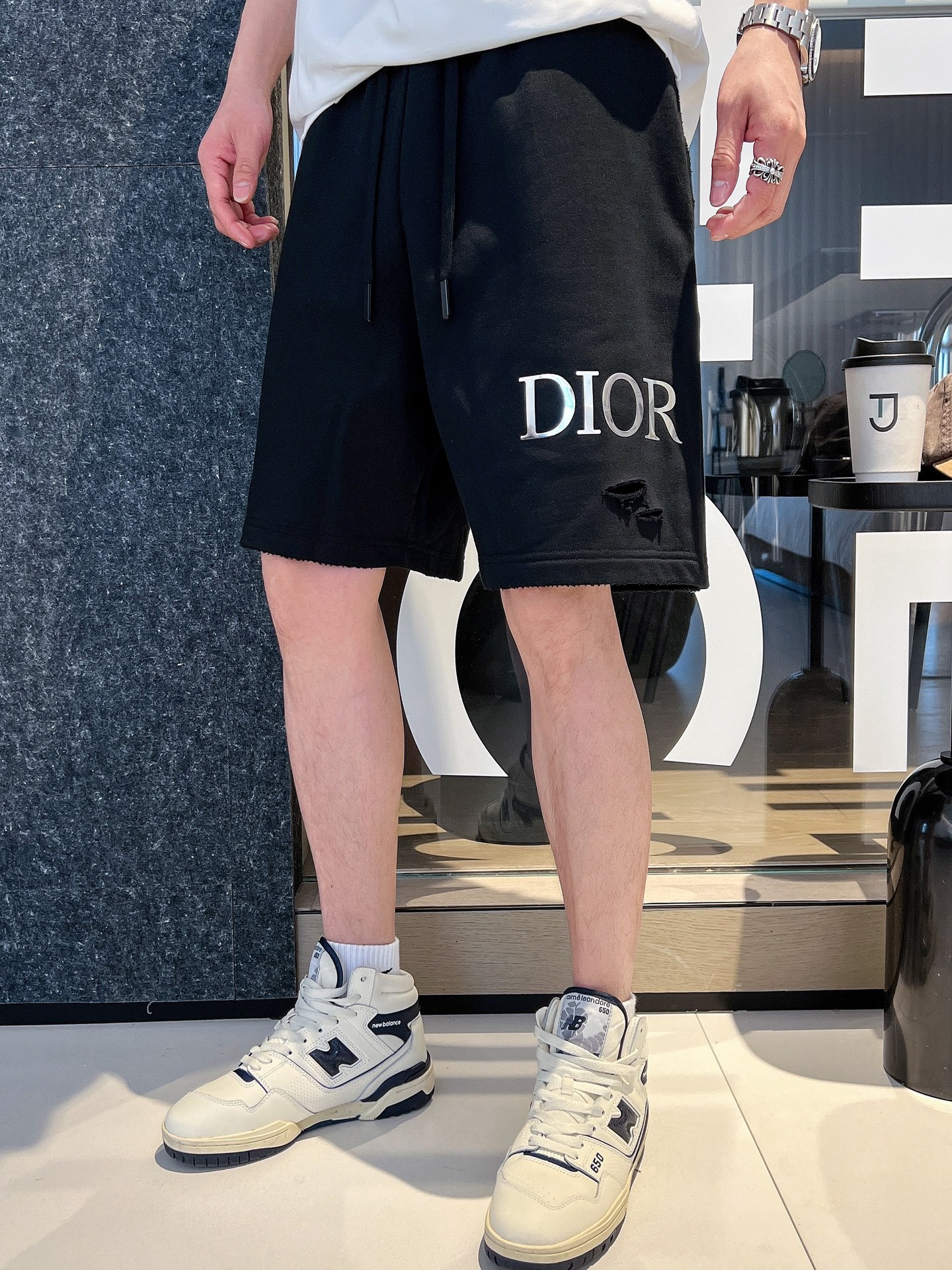 The Best Affordable
 Dior Clothing Shorts Black Grey Cotton Polyester Summer Collection