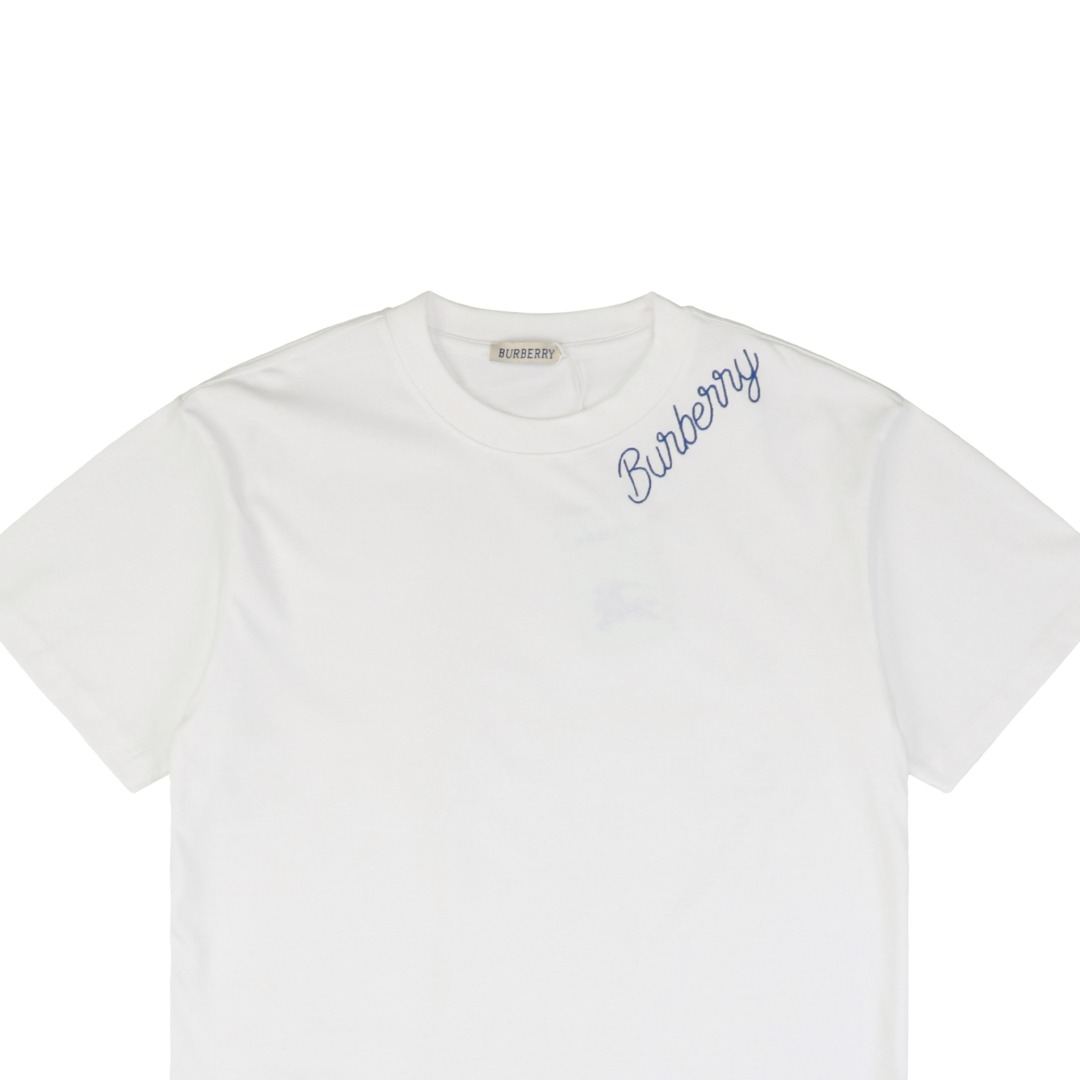 Burberry/博柏利 25ss 领口bbr签名字母短袖