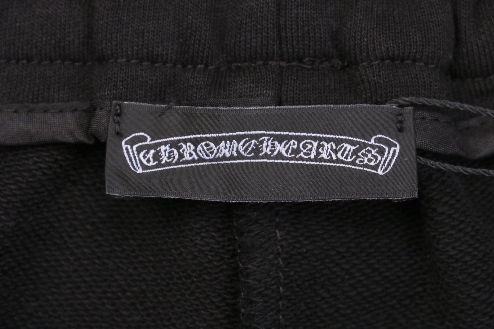 Chrome Hearts/克罗心 24ss 白贴皮十字梵文刺绣短裤