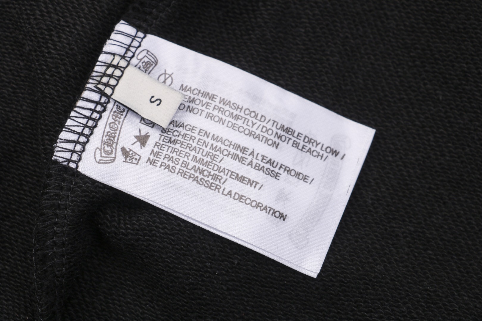 Chrome Hearts/克罗心 24ss 白贴皮十字梵文刺绣短裤