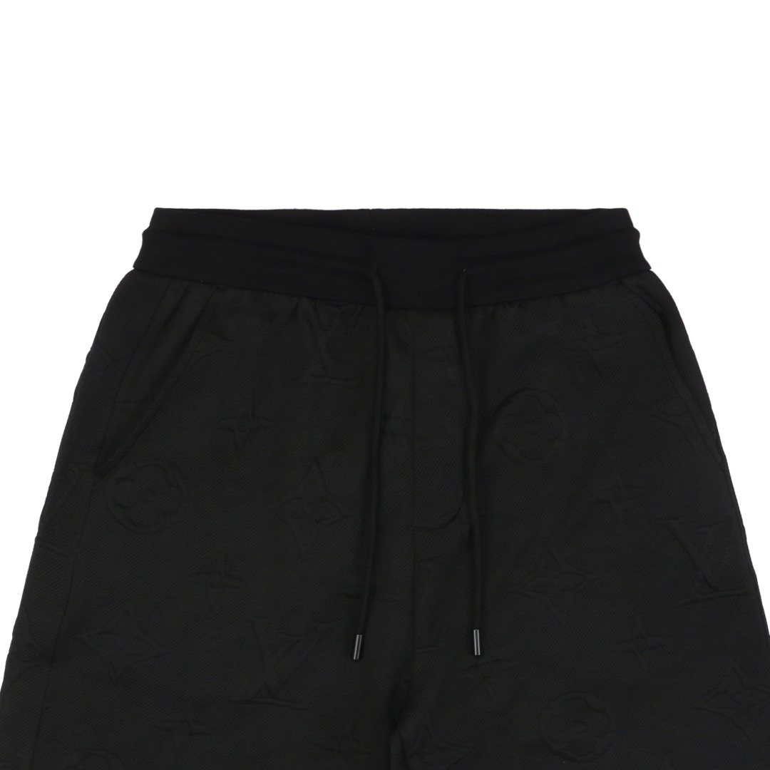 1v 24ss 暗纹三花压花短裤