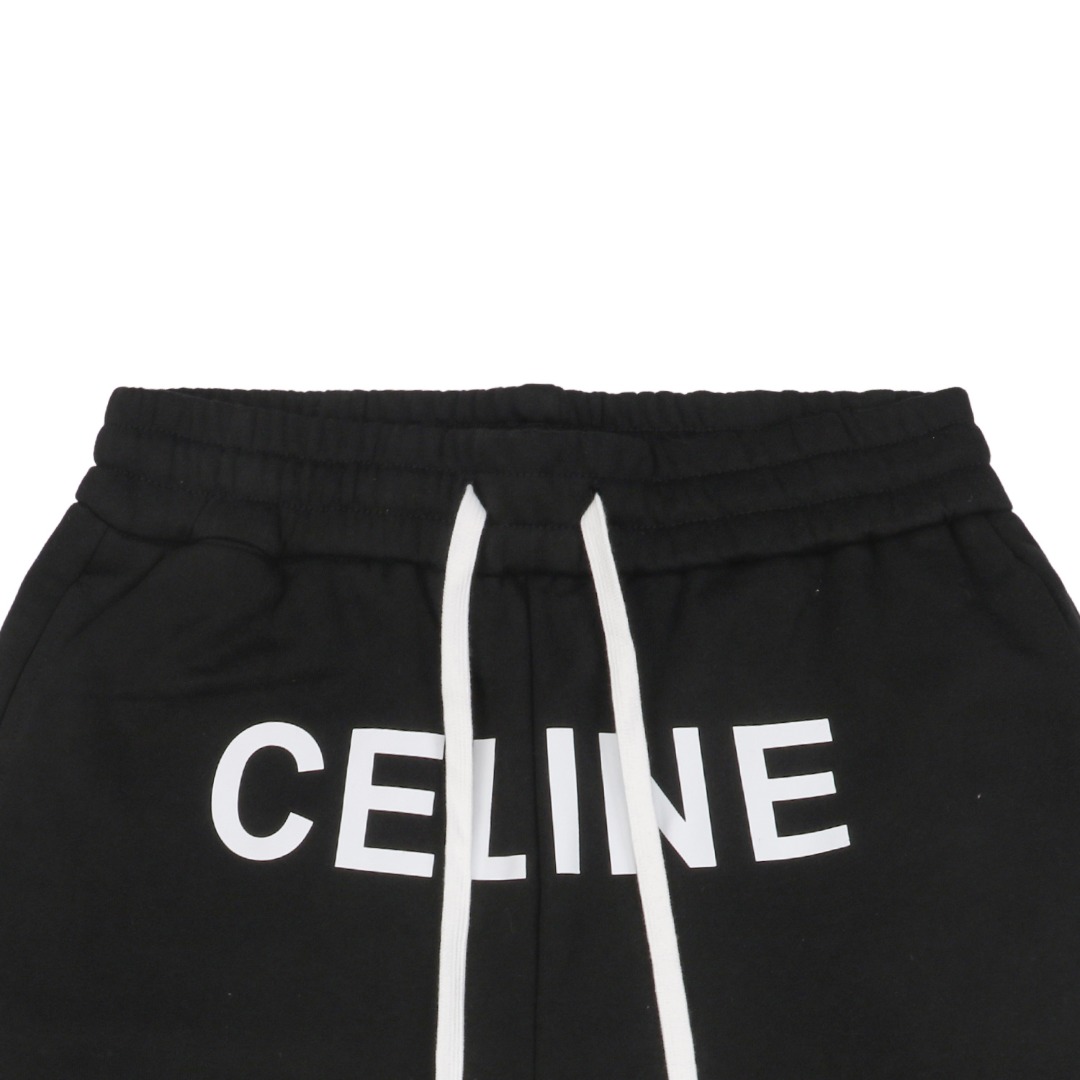 Cèline/赛琳 25ss CL字母印花短裤