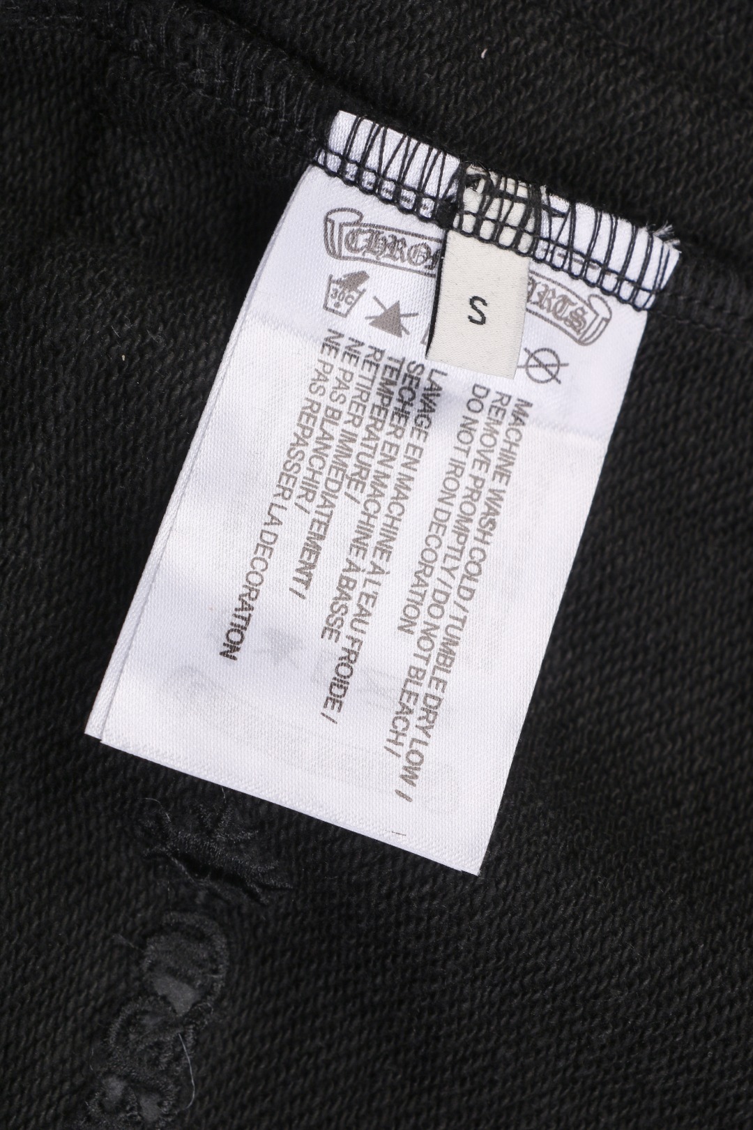 Chrome Hearts/克罗心 25ss 宝剑拉链梵文贴皮短裤