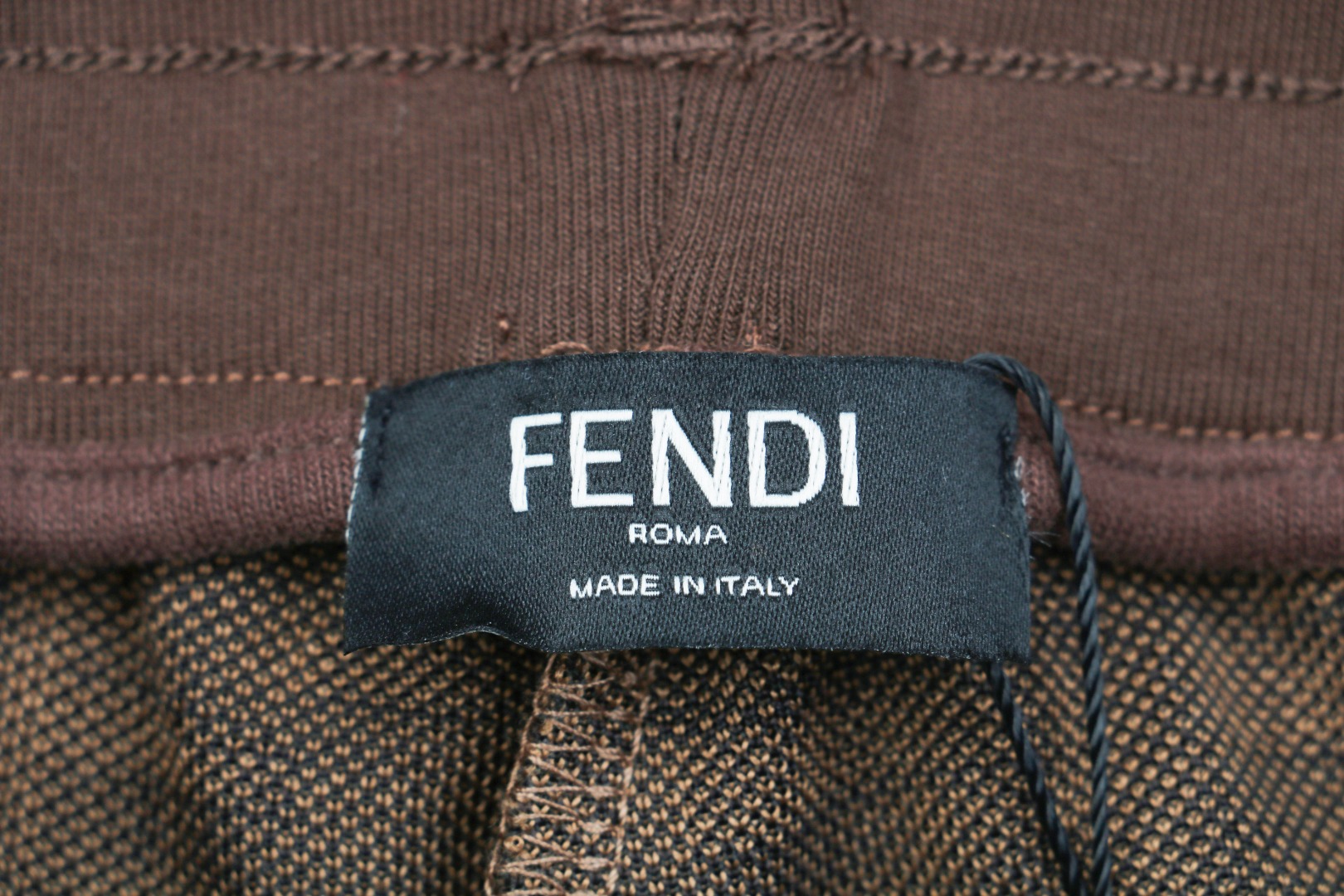 Fendi/芬迪 25ss 满印FF印花拼色腰带短裤