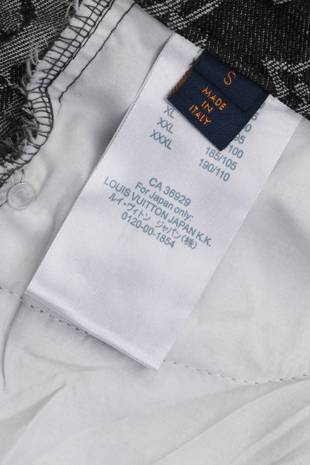 1v 25ss 满印老花丹宁牛仔短裤