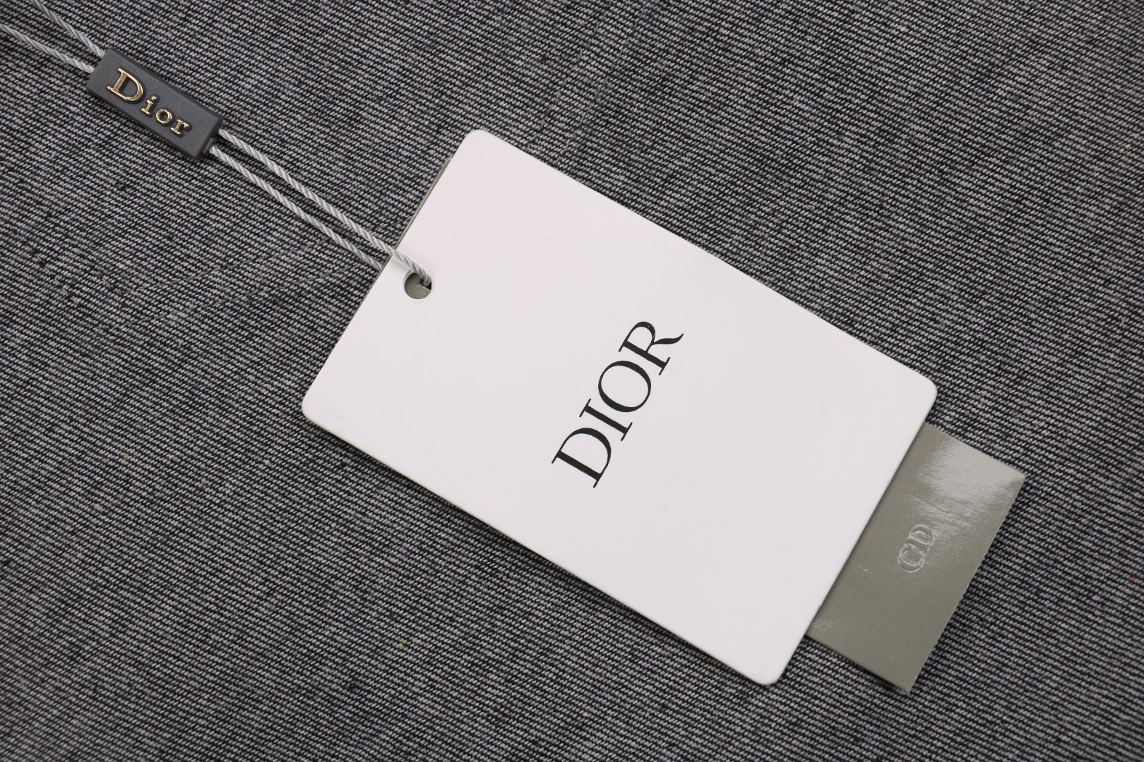 Dior/迪奥 25ss 满印做旧Dio字母牛仔短裤