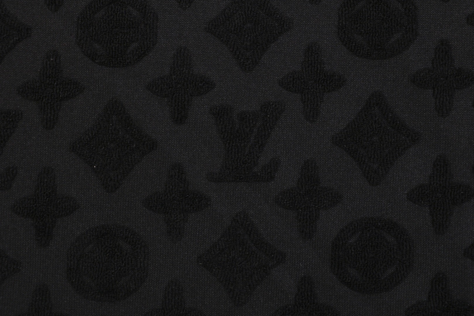 1v 25ss 满印老花提花凹凸短袖