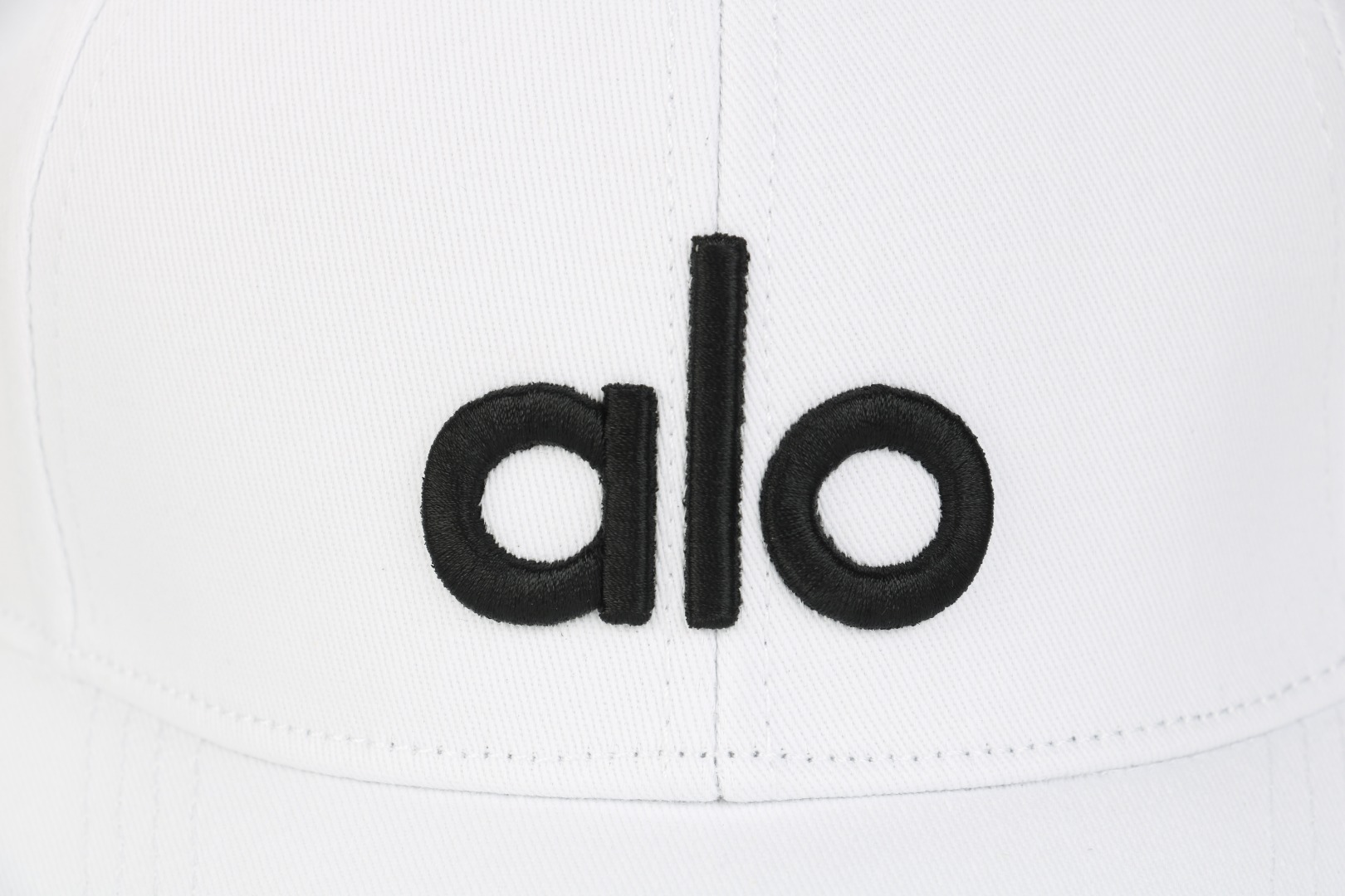 图片[2]-#Alo 25ss alo字母帽子-白色黑标 适合户外休闲运动、跑步健身，多色可选满足不同穿搭需求，软顶结构立体有型，糖果色随便搭都吸睛 尺码：均码-选品中心