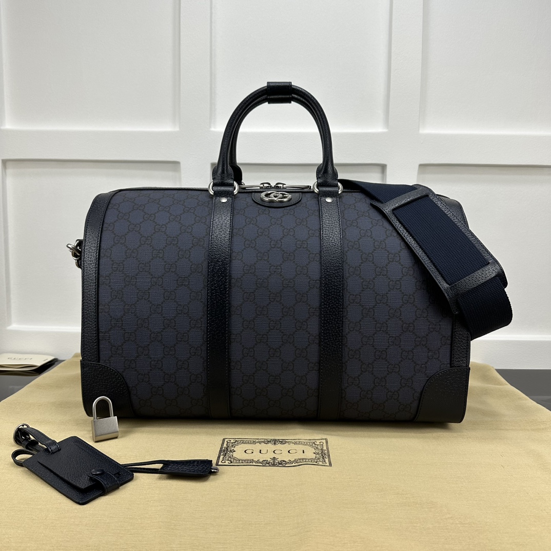 Gucci Handbags Travel Bags Blue Dark Rose