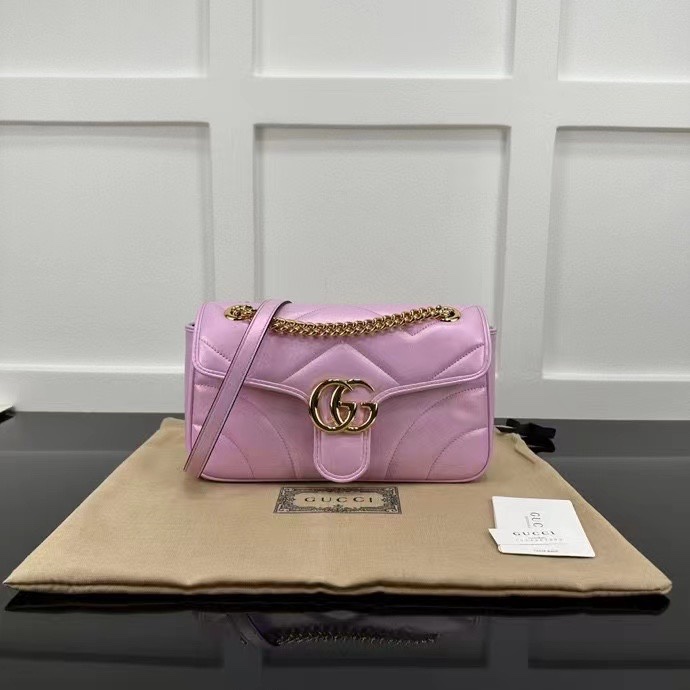 Gucci Crossbody & Shoulder Bags Pink Rose