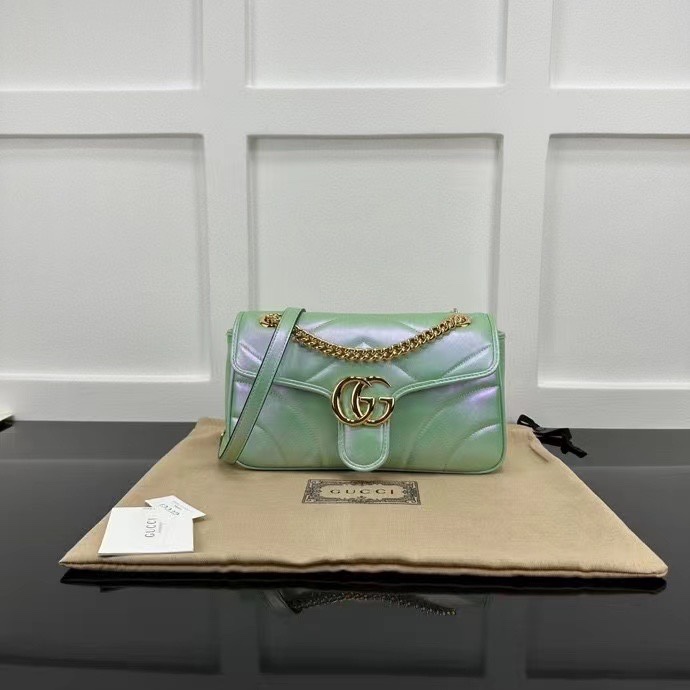 Gucci Crossbody & Shoulder Bags Green Rose