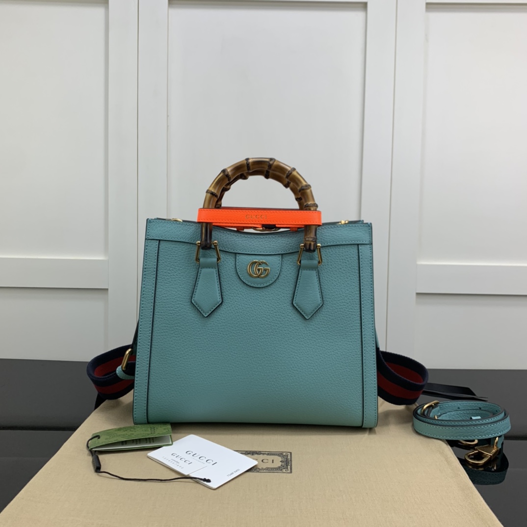 Gucci Handbags Crossbody & Shoulder Bags Blue Light Orange