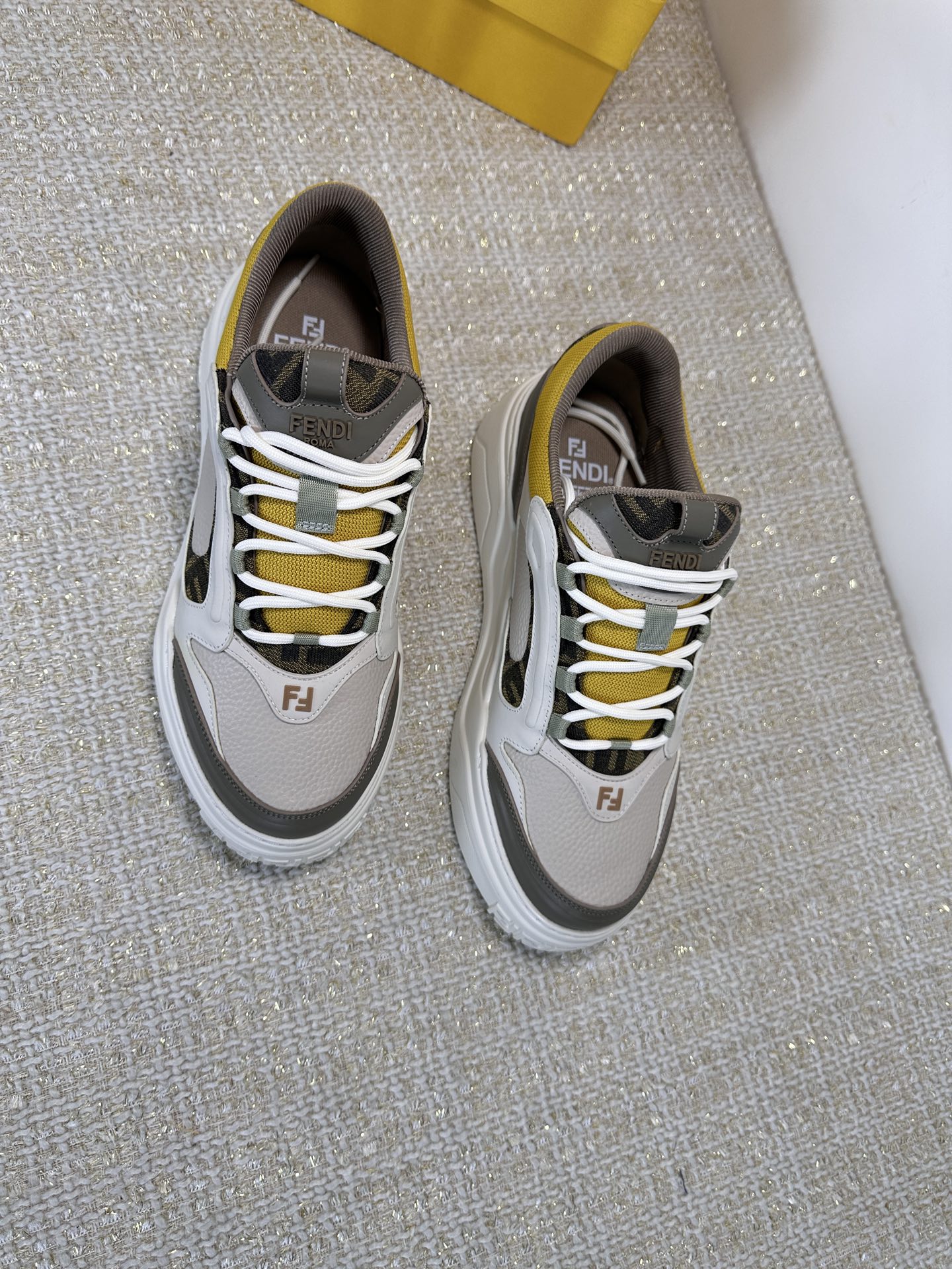 Fendi Style Leather Men's Shoes style reference detail image 3 from source 781826