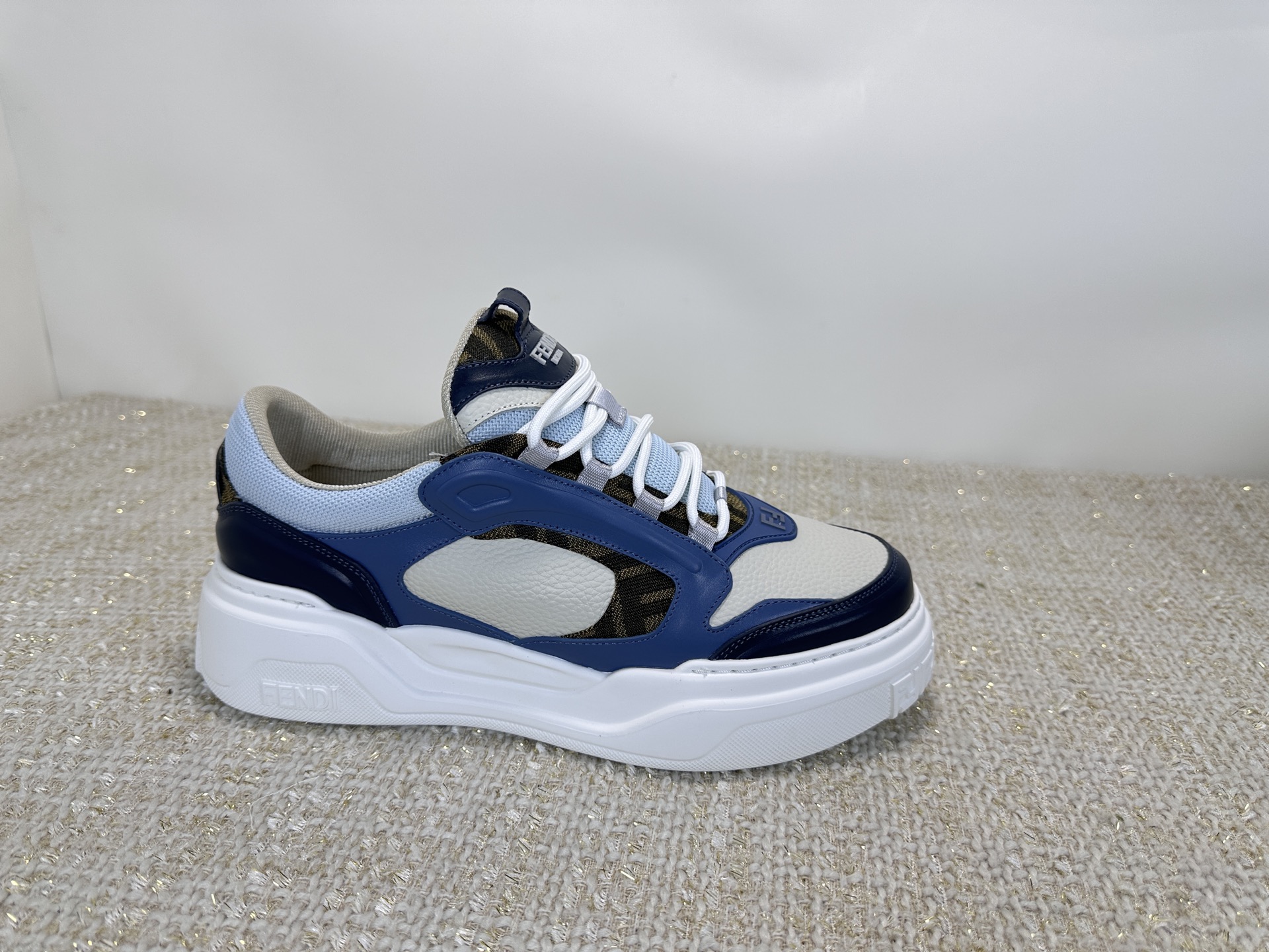Fendi Style Leather Men's Shoes style reference detail image 9 from source 781825