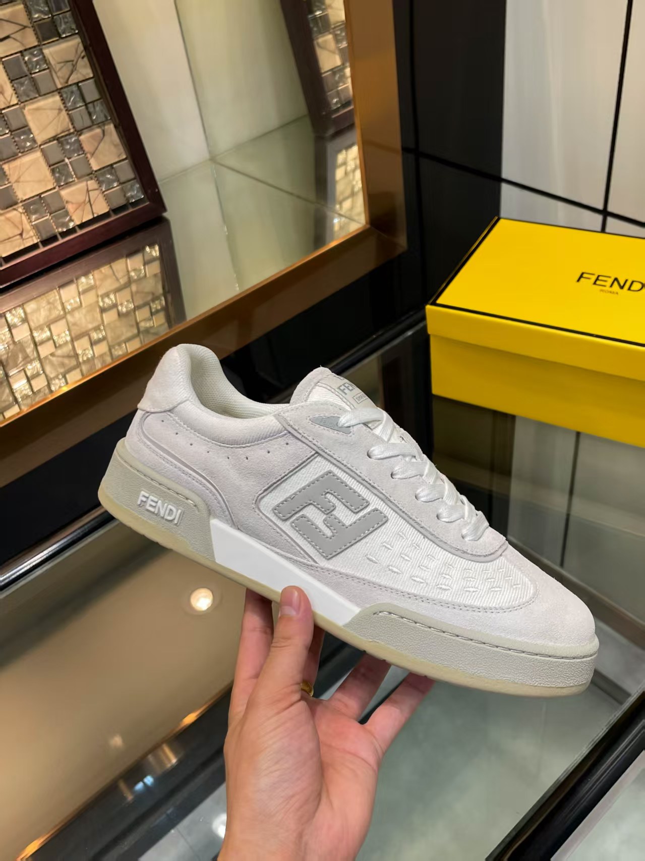 Fendi Match Sneakers - Designer Couple's Casual Sports Shoes - New 2025 Collection 6 a1750347529881 5885